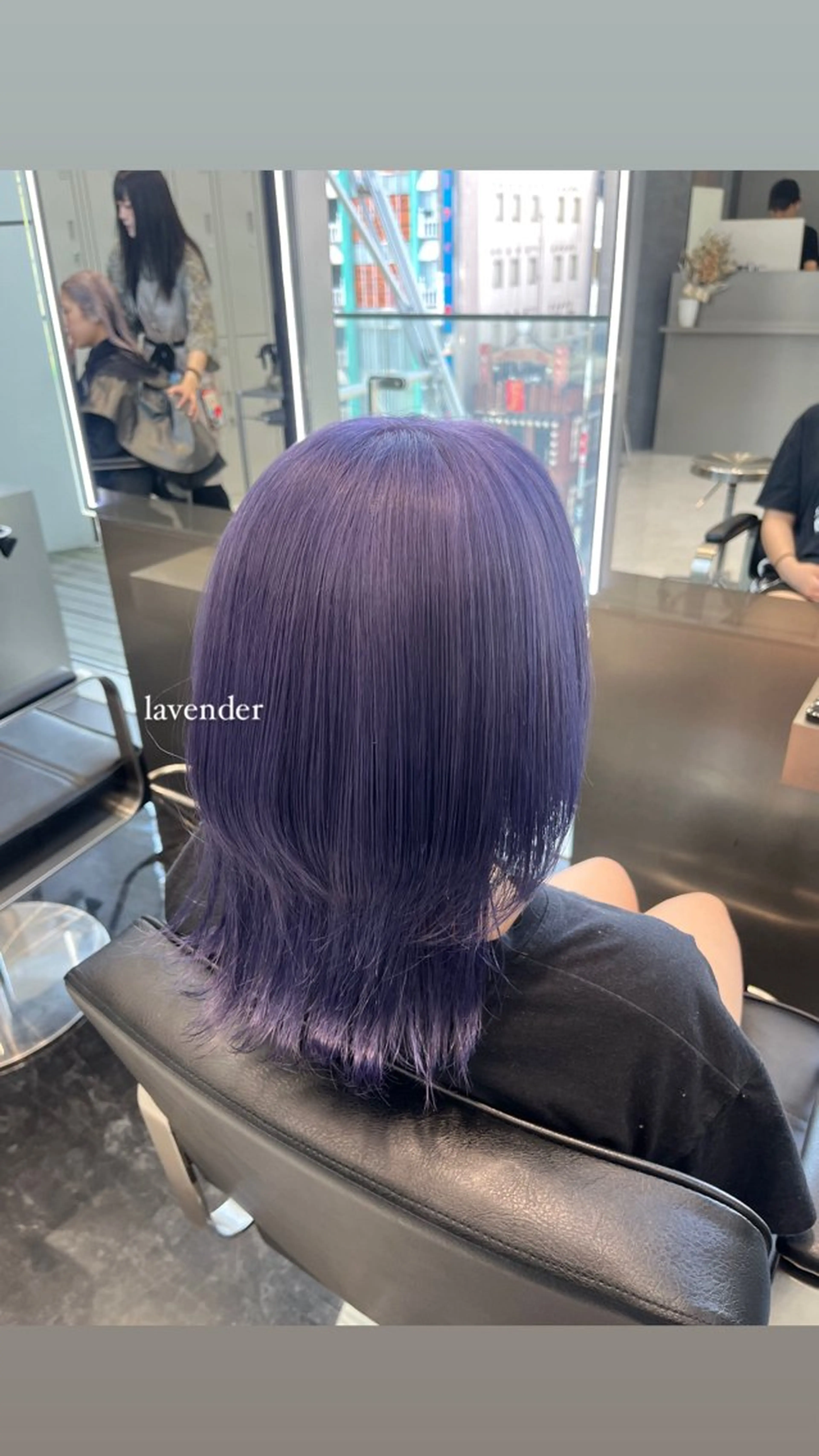 ミディアム カラー ヘアカラー トリートメント ヘアセット ハイトーン/透明感 髪質改善/rinaのヘアスタイル