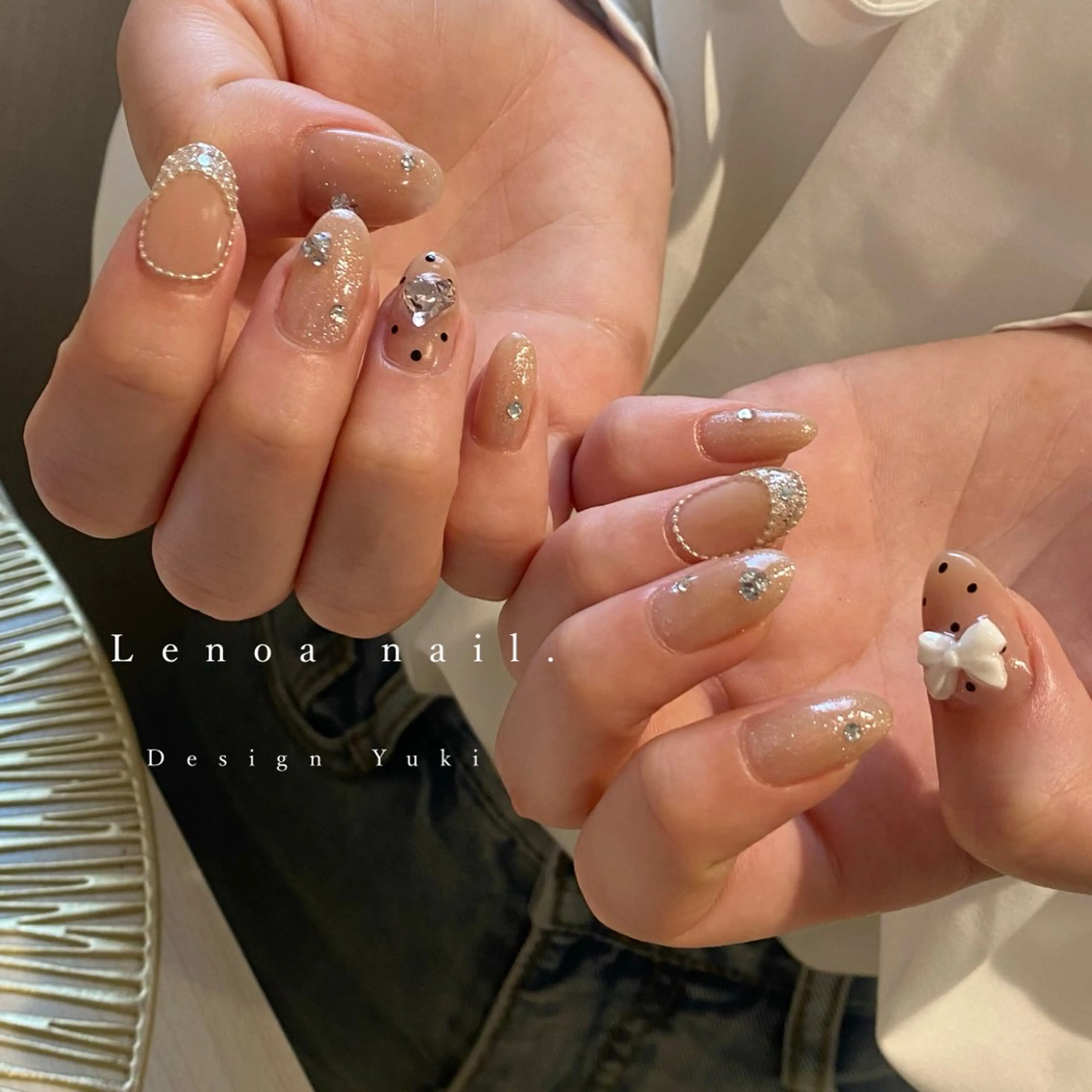 ネイル ハンドネイル Lenoa Yukiのネイルデザイン