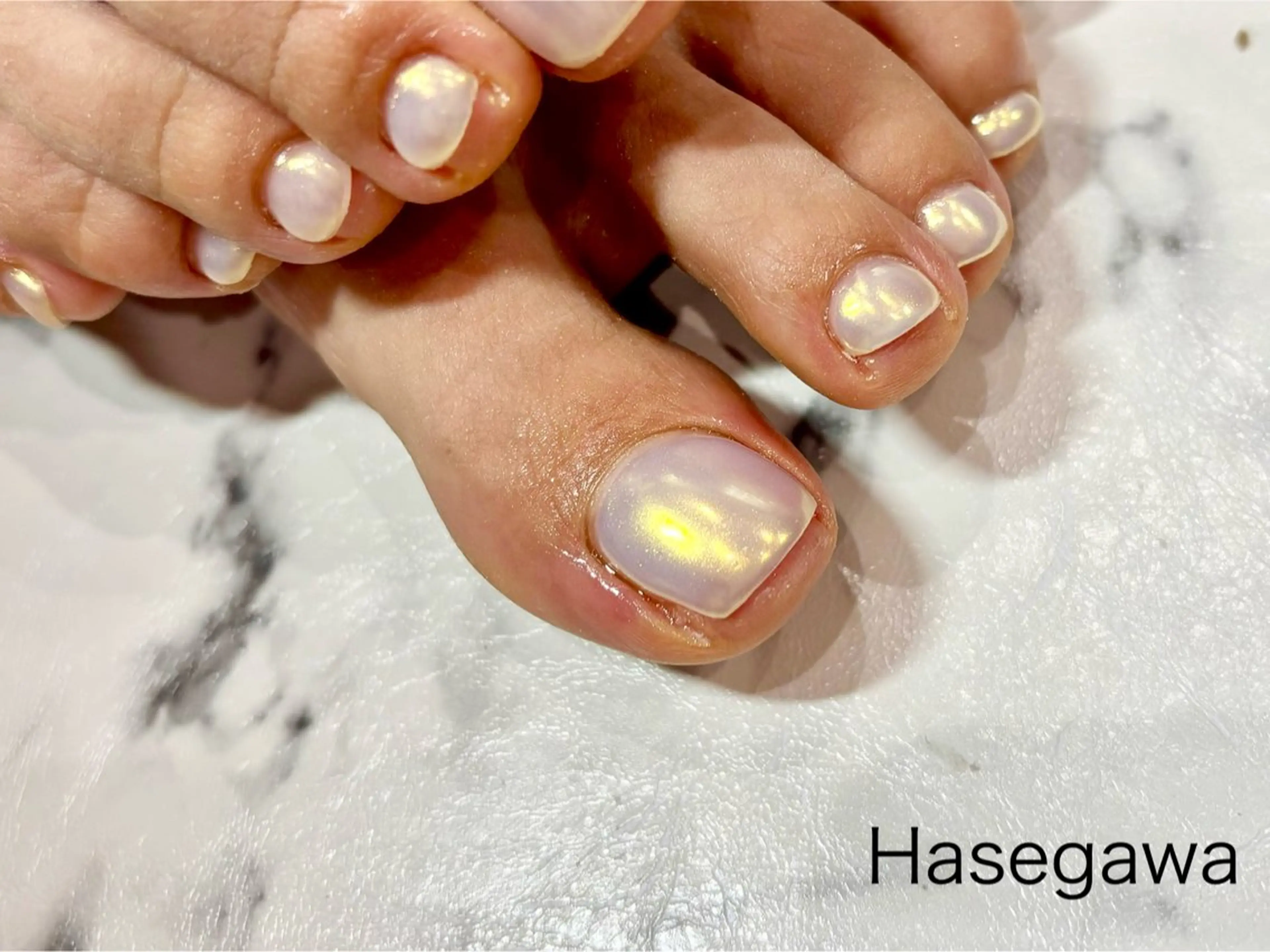 ネイル 黄色 DROP所属・DROP 長谷川のネイルデザイン