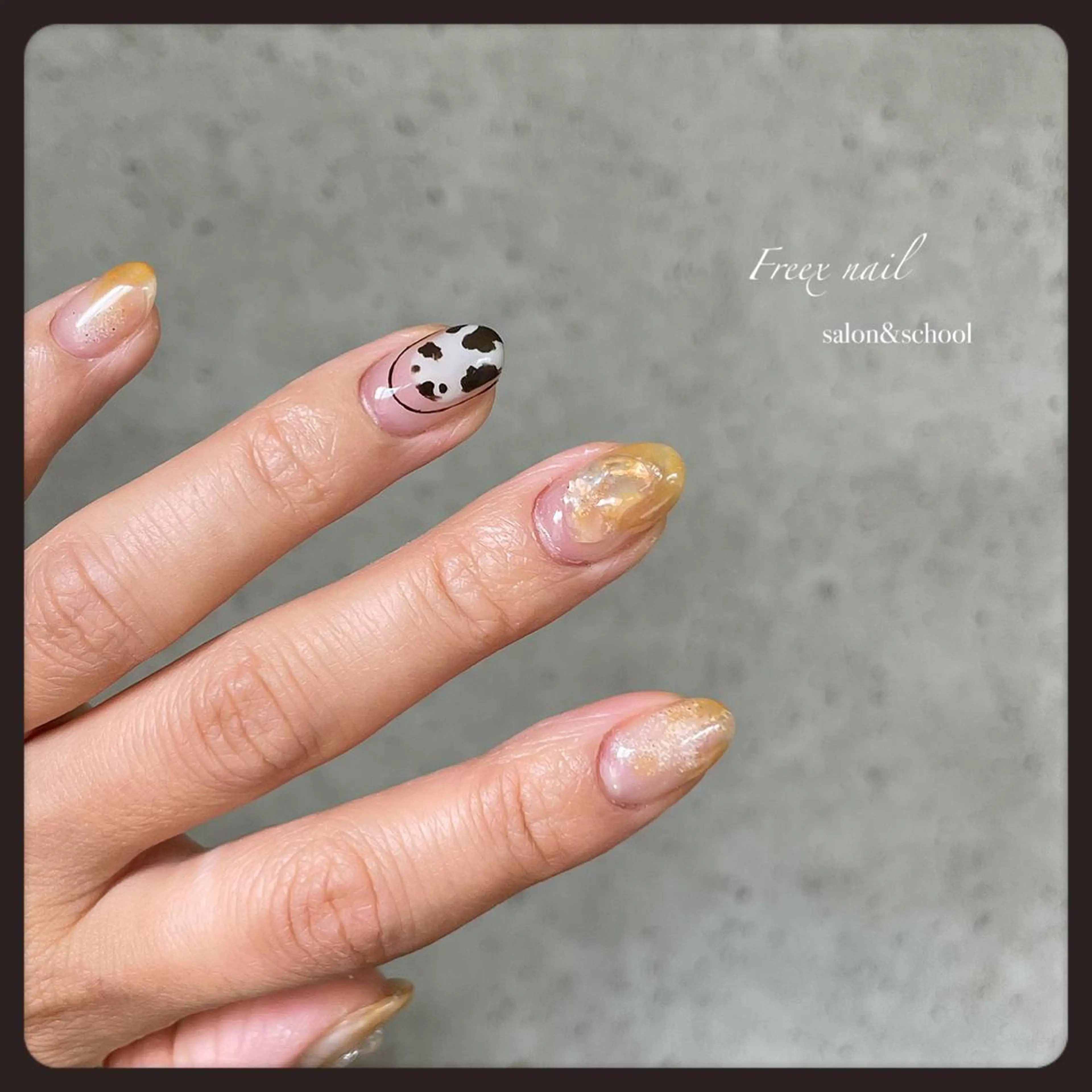 ネイル ハンドネイル ハンドケア freex nail /ニュアンス/個性派のネイルデザイン