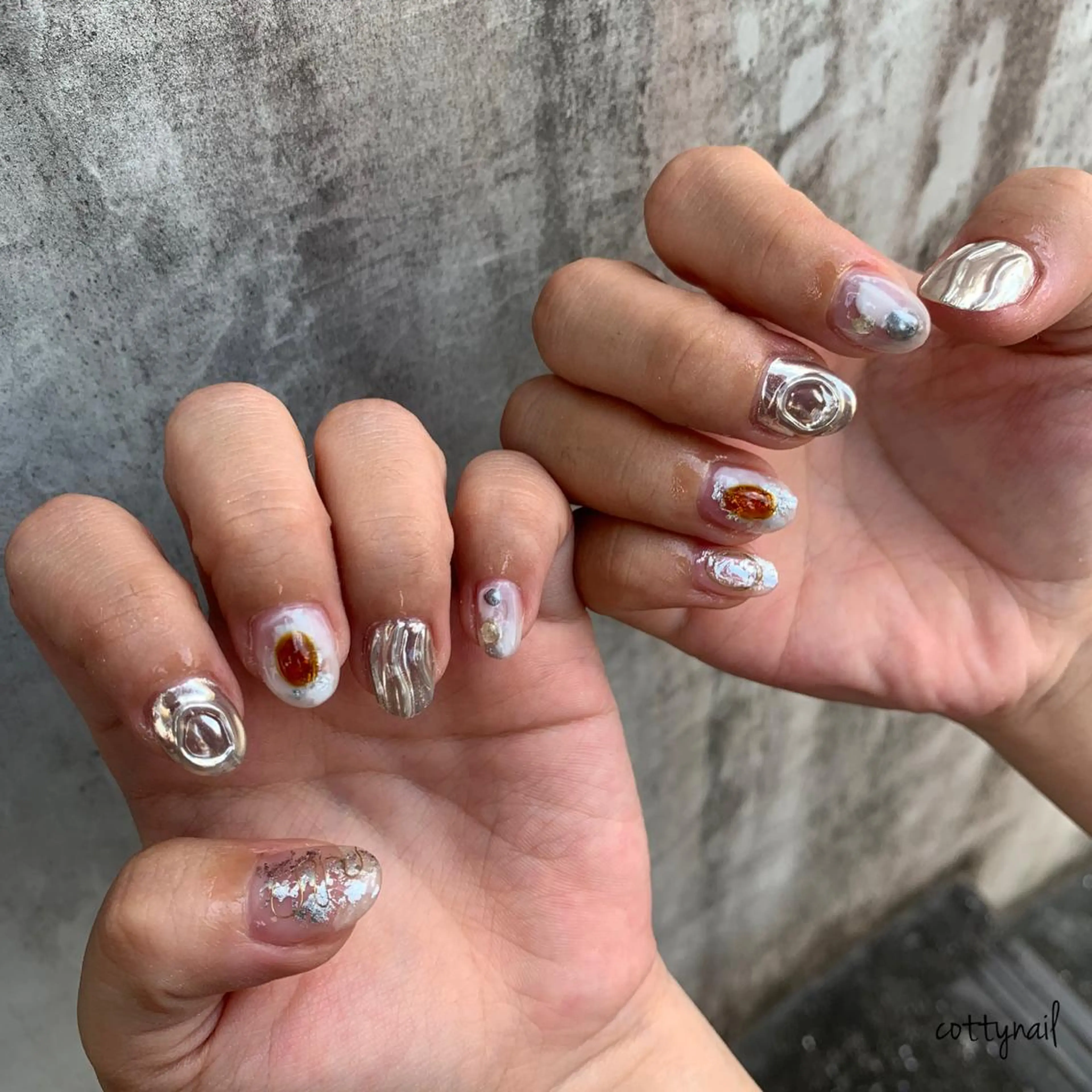 ネイル ジェルネイル ニュアンスネイル cottynail -miki-のその他イメージ