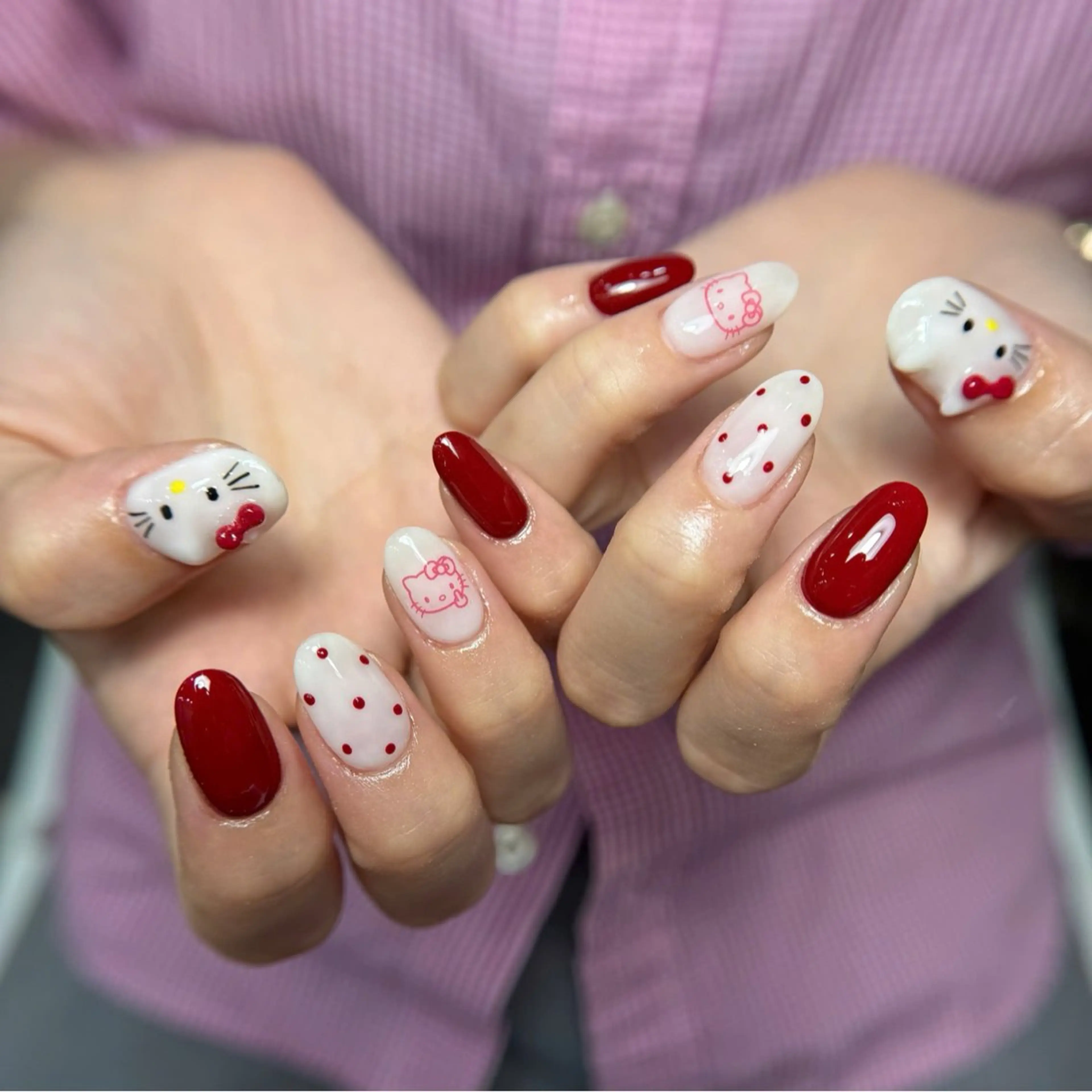 ネイル 長さ出し ジェルネイル 持ち込み オフィスネイル ワンカラーネイル ハンドネイル Michi_Nails_Salon所属・Michi Nail Staffのネイルデザイン