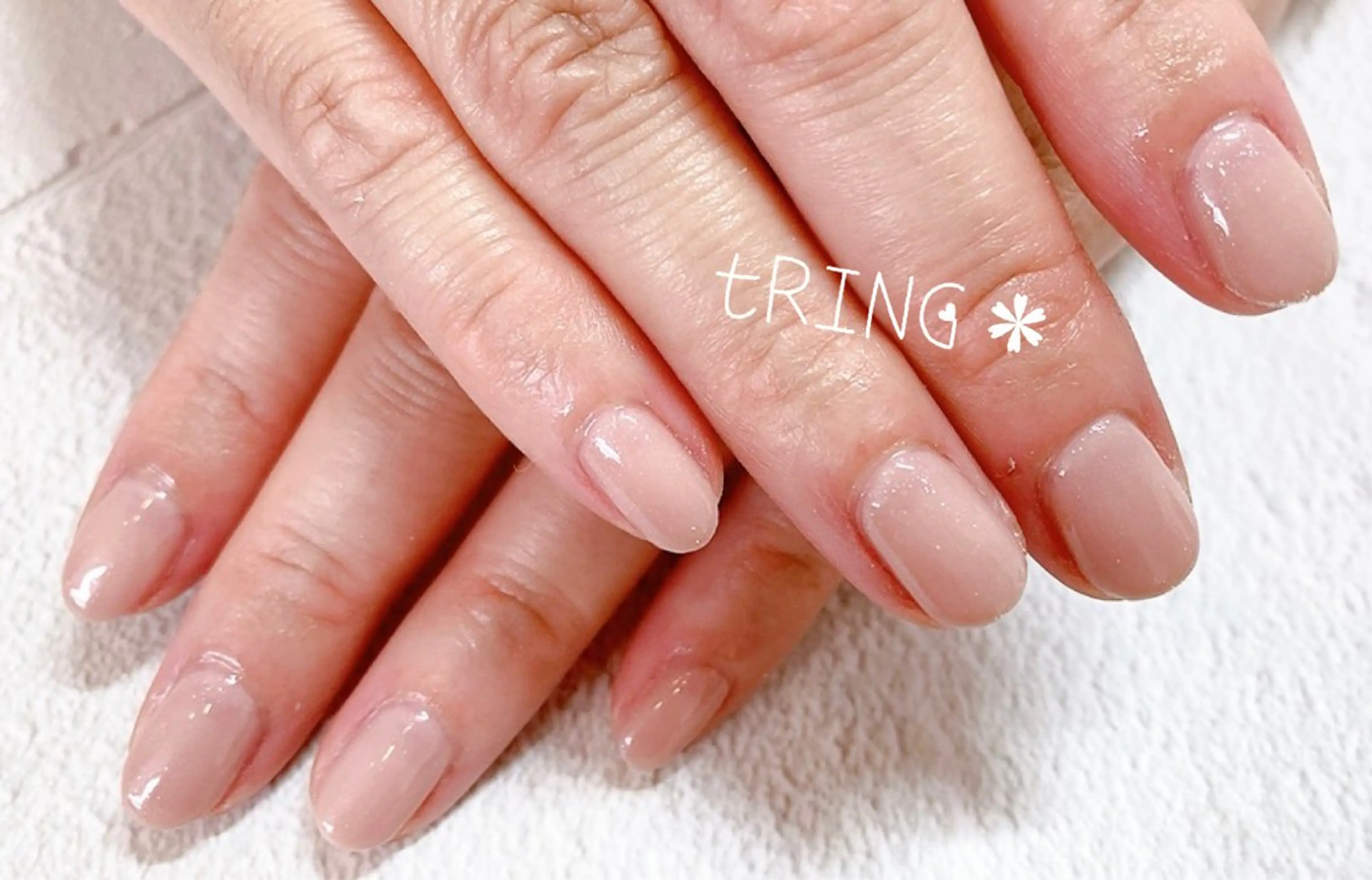 ネイル ハンドネイル tRING＊ しいの木台のネイルデザイン