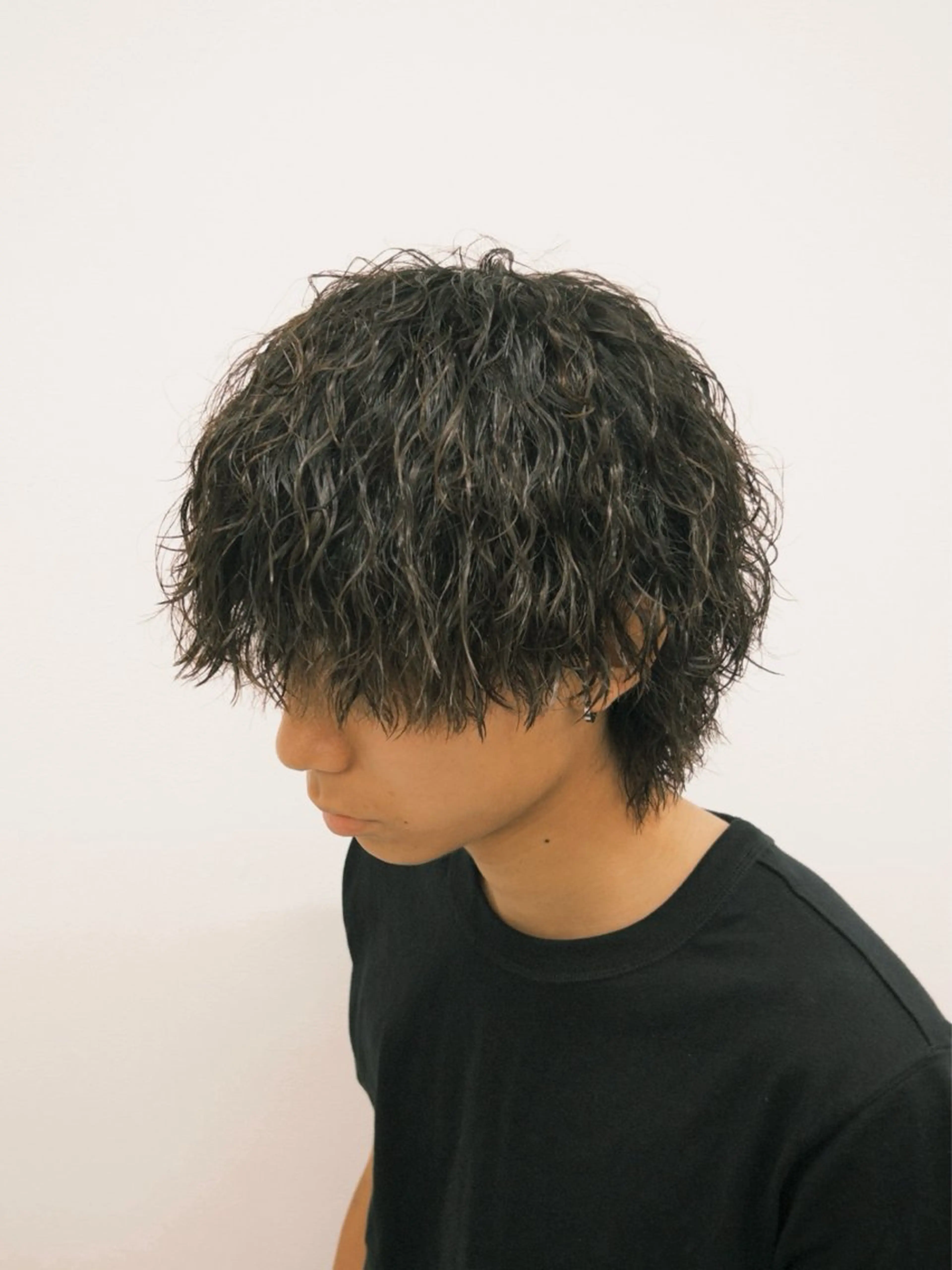 セミロング パーマ メンズ 🏁メンズパーマ/ RYOYAのヘアスタイル