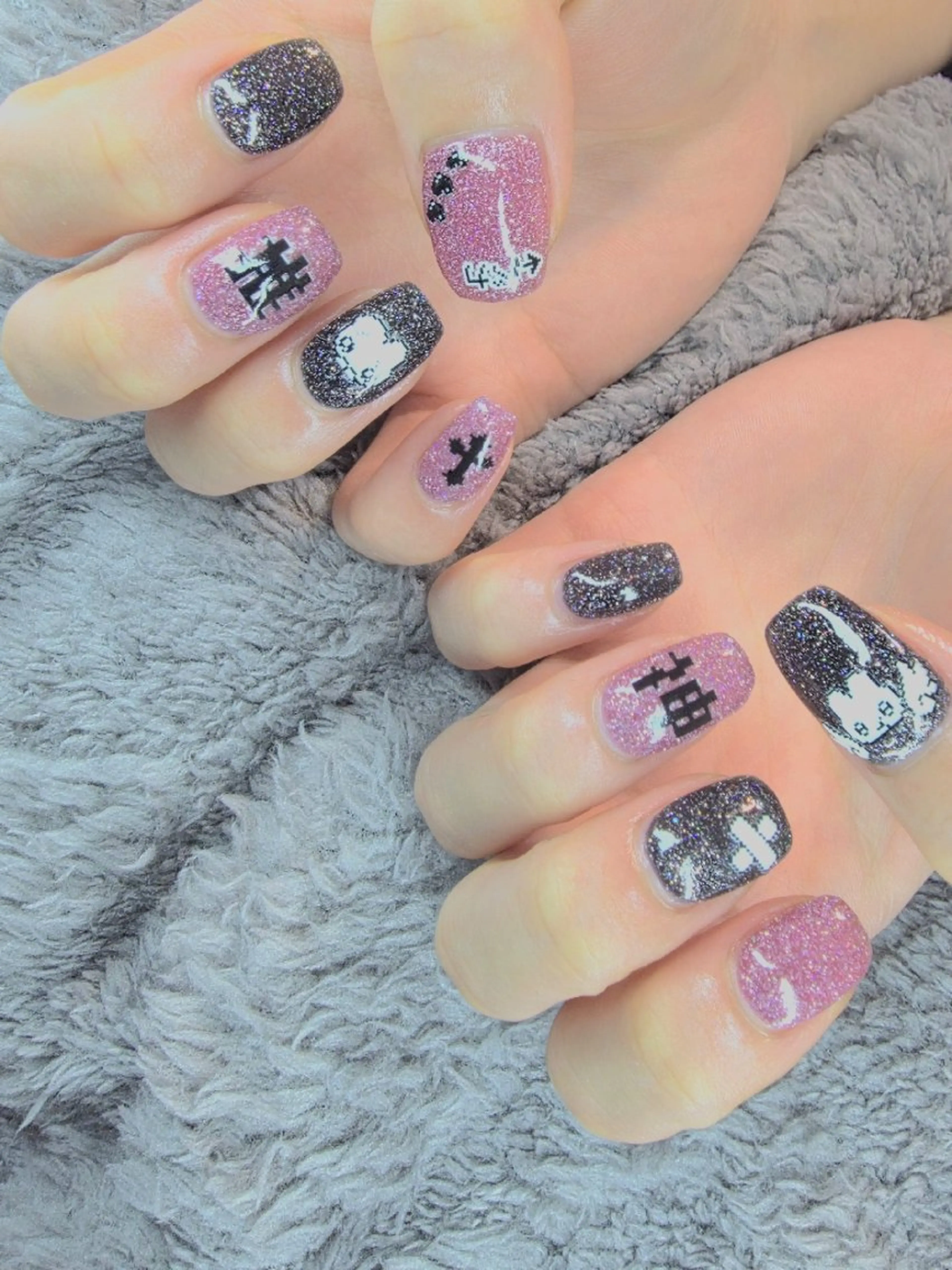 ❣️New❣️ハンド【オフなし】シールデザインネイルの写真