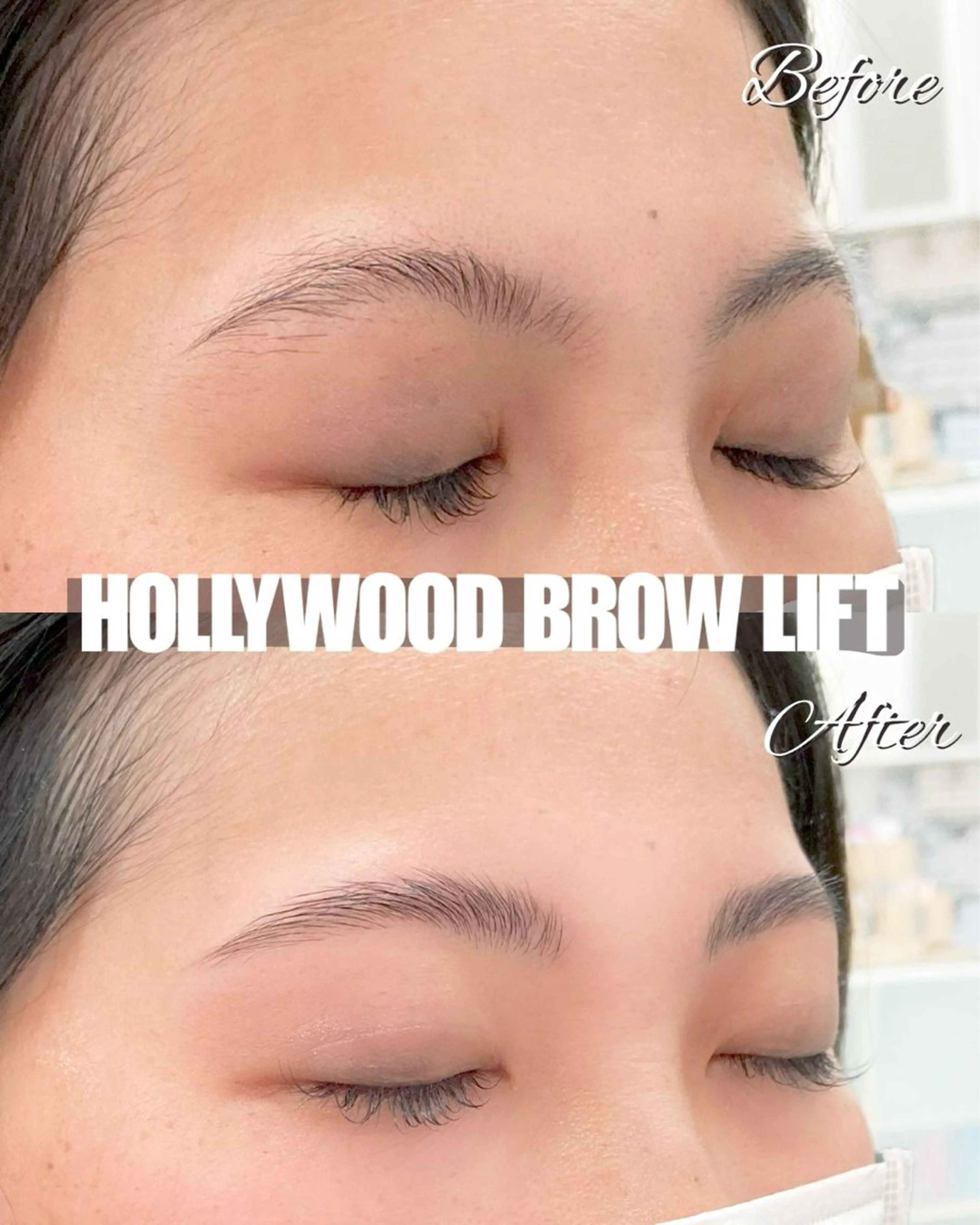 アイブロウ ハリウッドブロウリフト 眉毛ワックス脱毛 かわしま ゆうみの眉毛・アイブロウイメージ