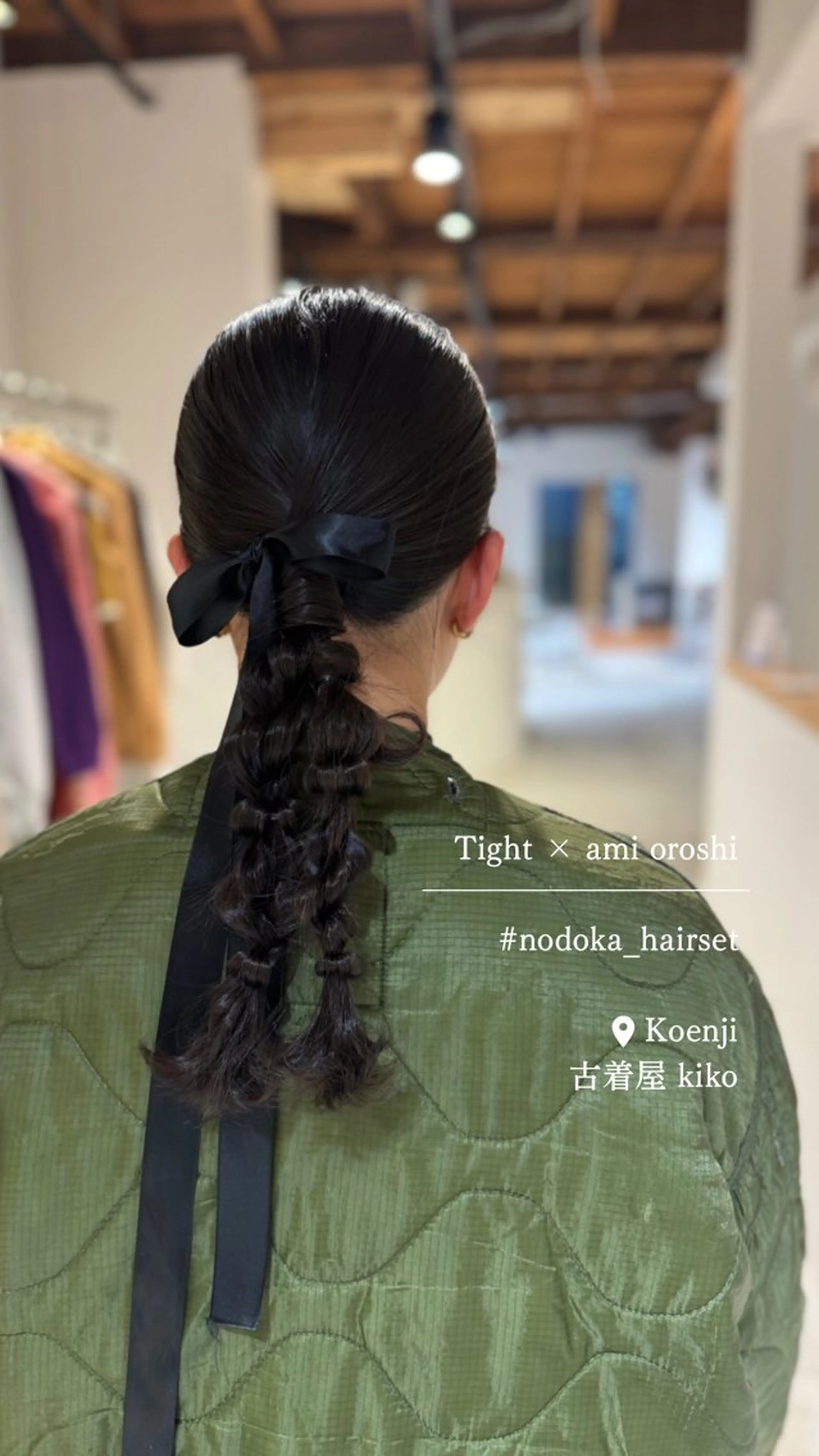 セミロング ヘアアレンジ お呼ばれセット🕊️ 高円寺/太田和のヘアスタイル