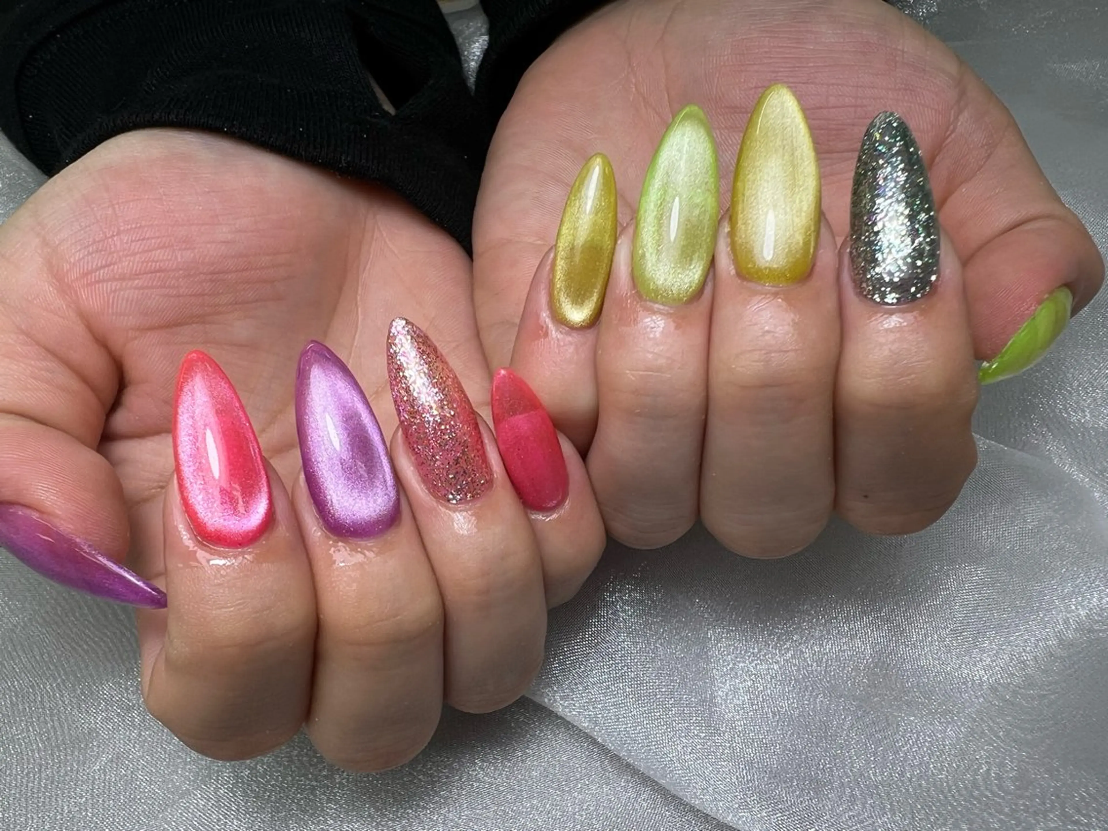 ネイル ハンドネイル Mana‪ ‪·͜· ❤︎‬のネイルデザイン