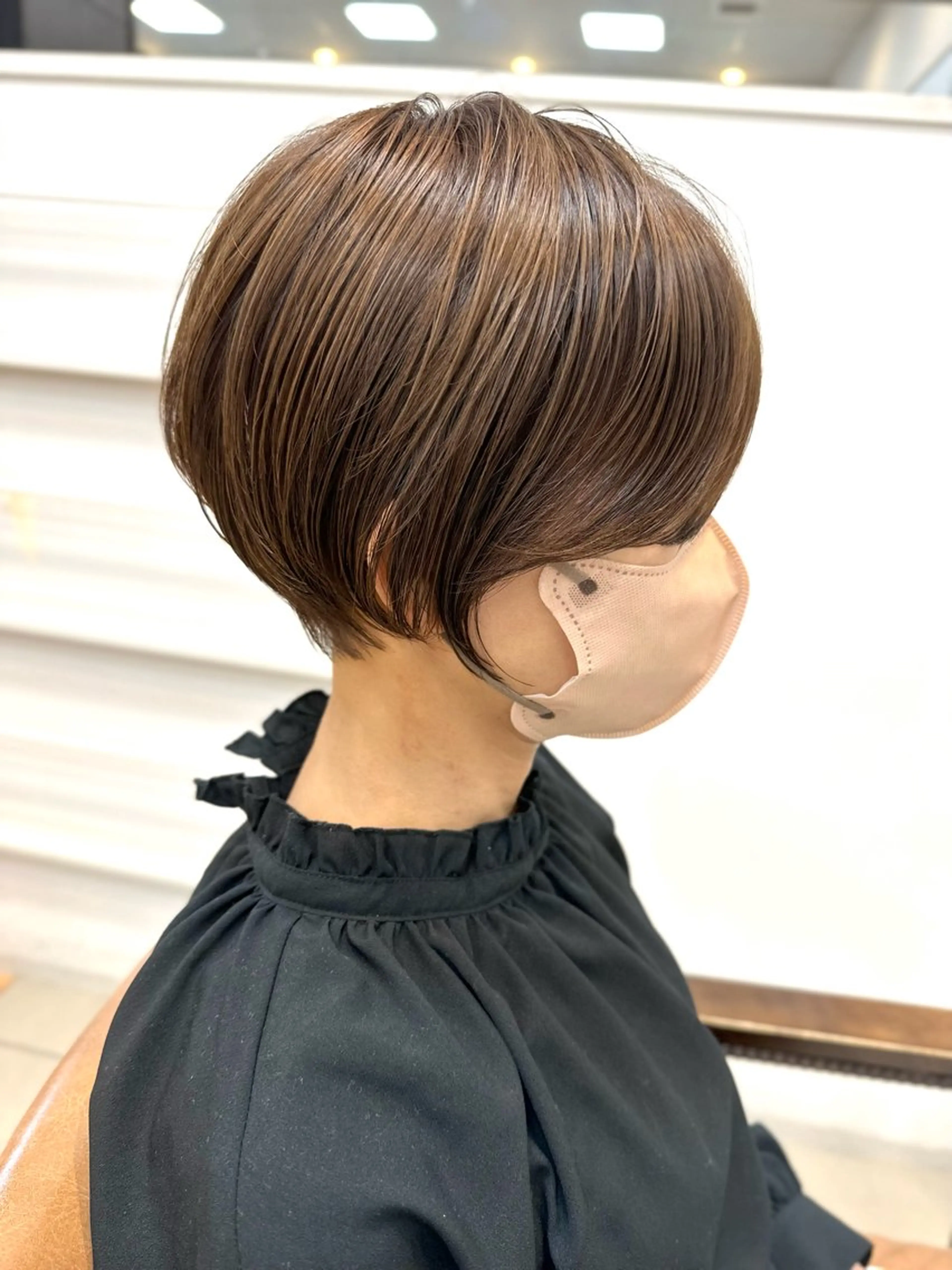 ショート カラー 藤田 祥平のヘアスタイル