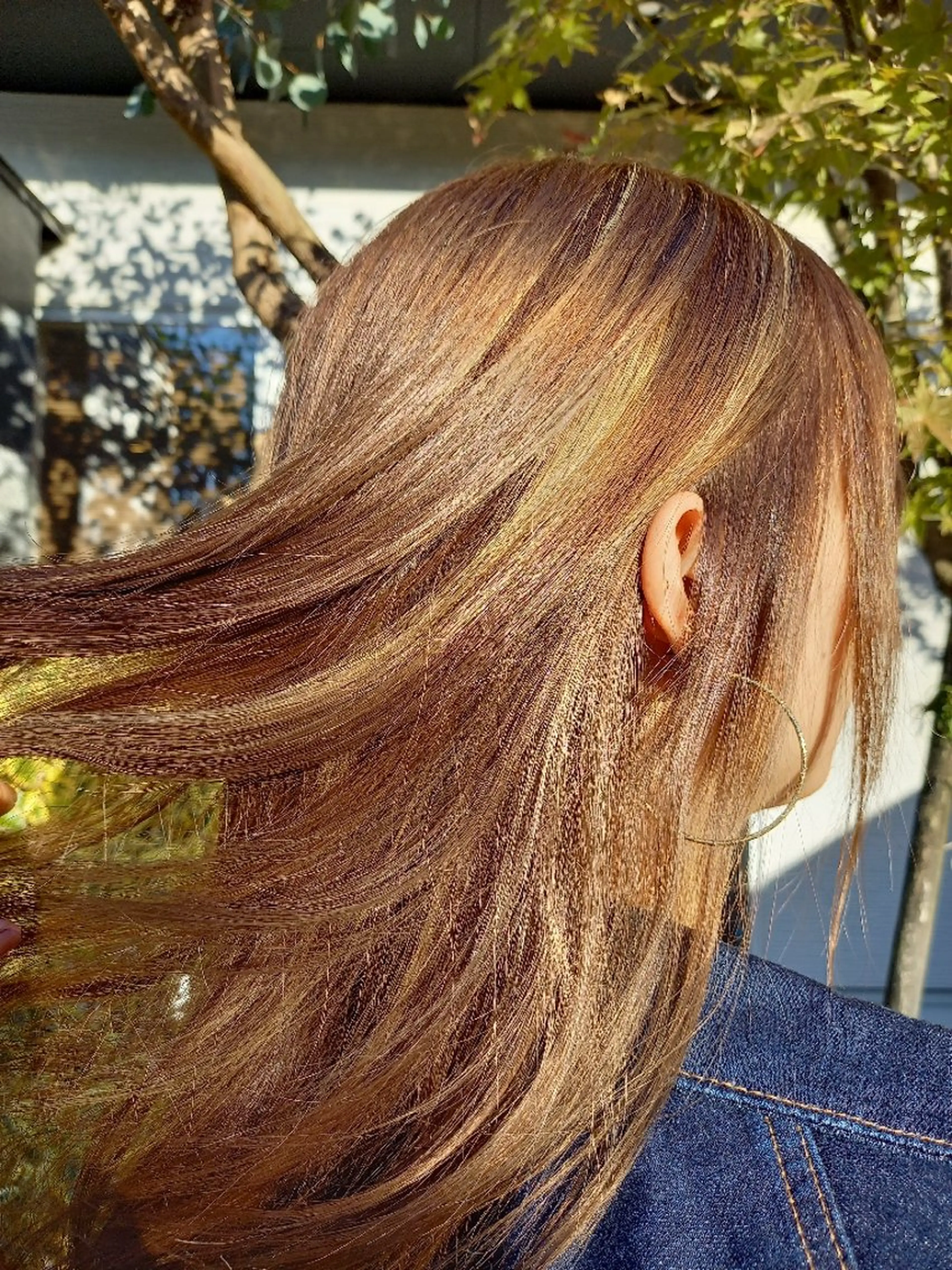 カラー ハイライトカラー HANDSCLAN 山下のヘアスタイル