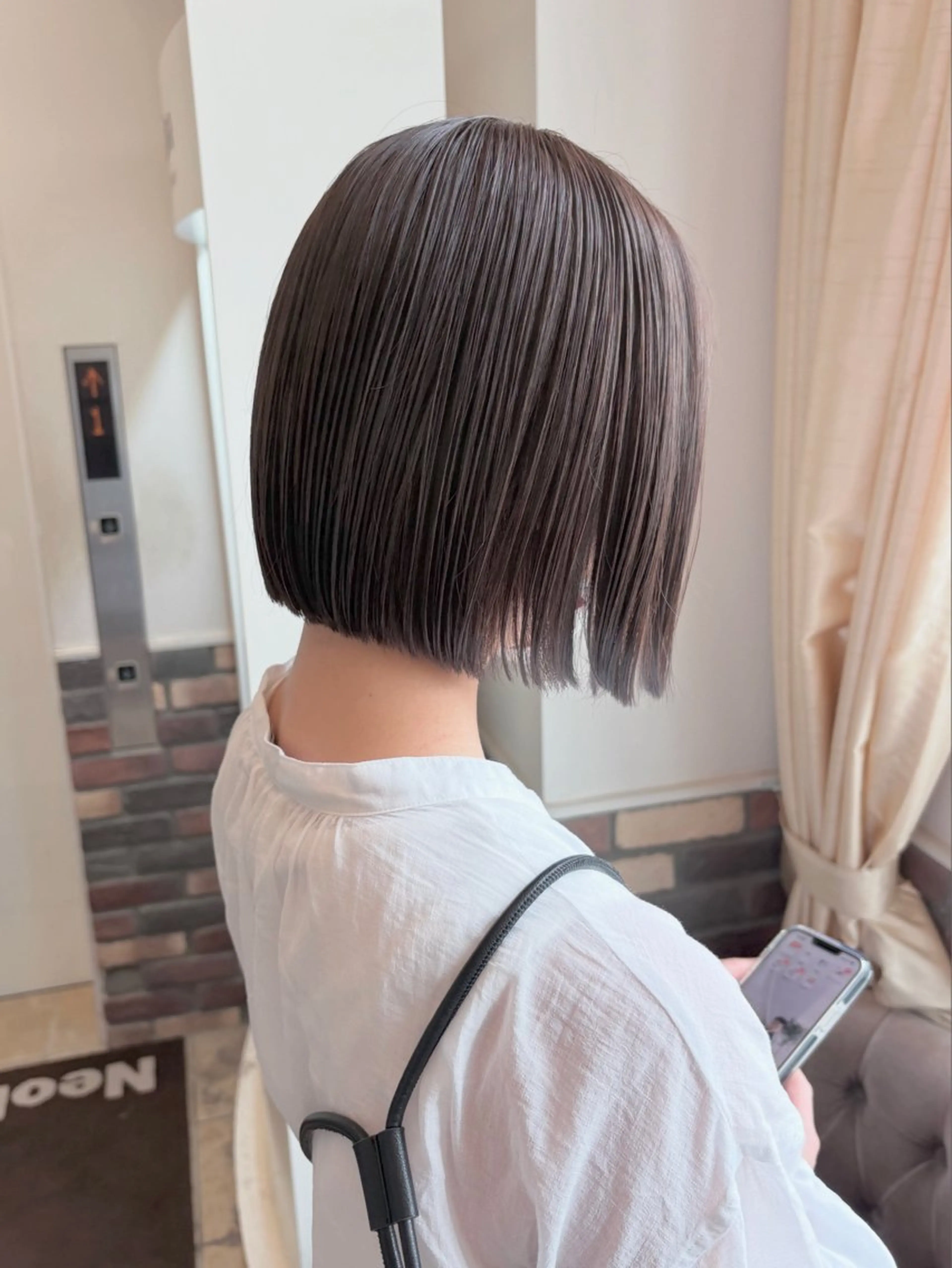 カット+フルカラー+トリートメント+シャンプー※ロング料金無料の写真