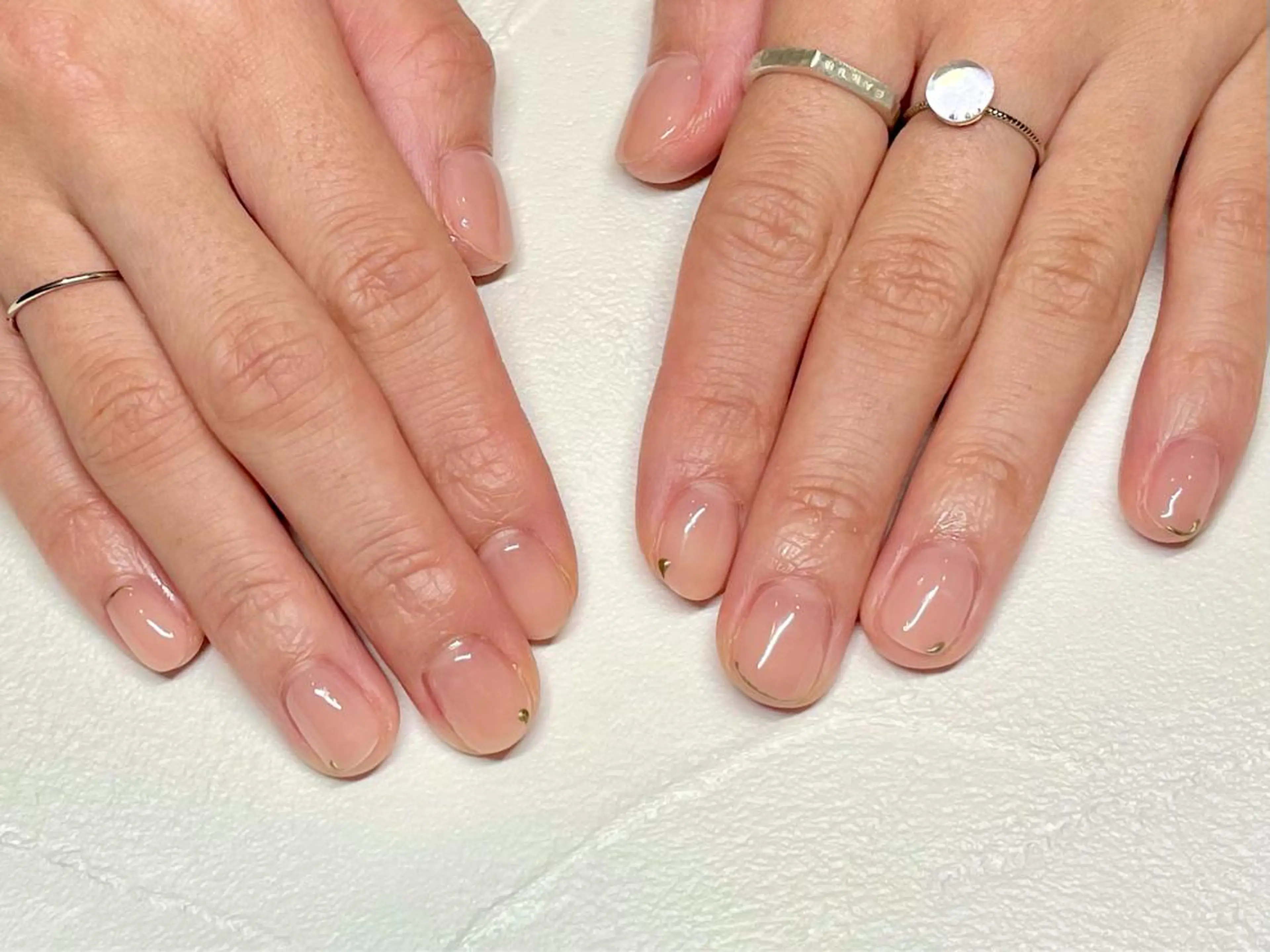 ネイル ワンカラーネイル ささき れいなのネイルデザイン