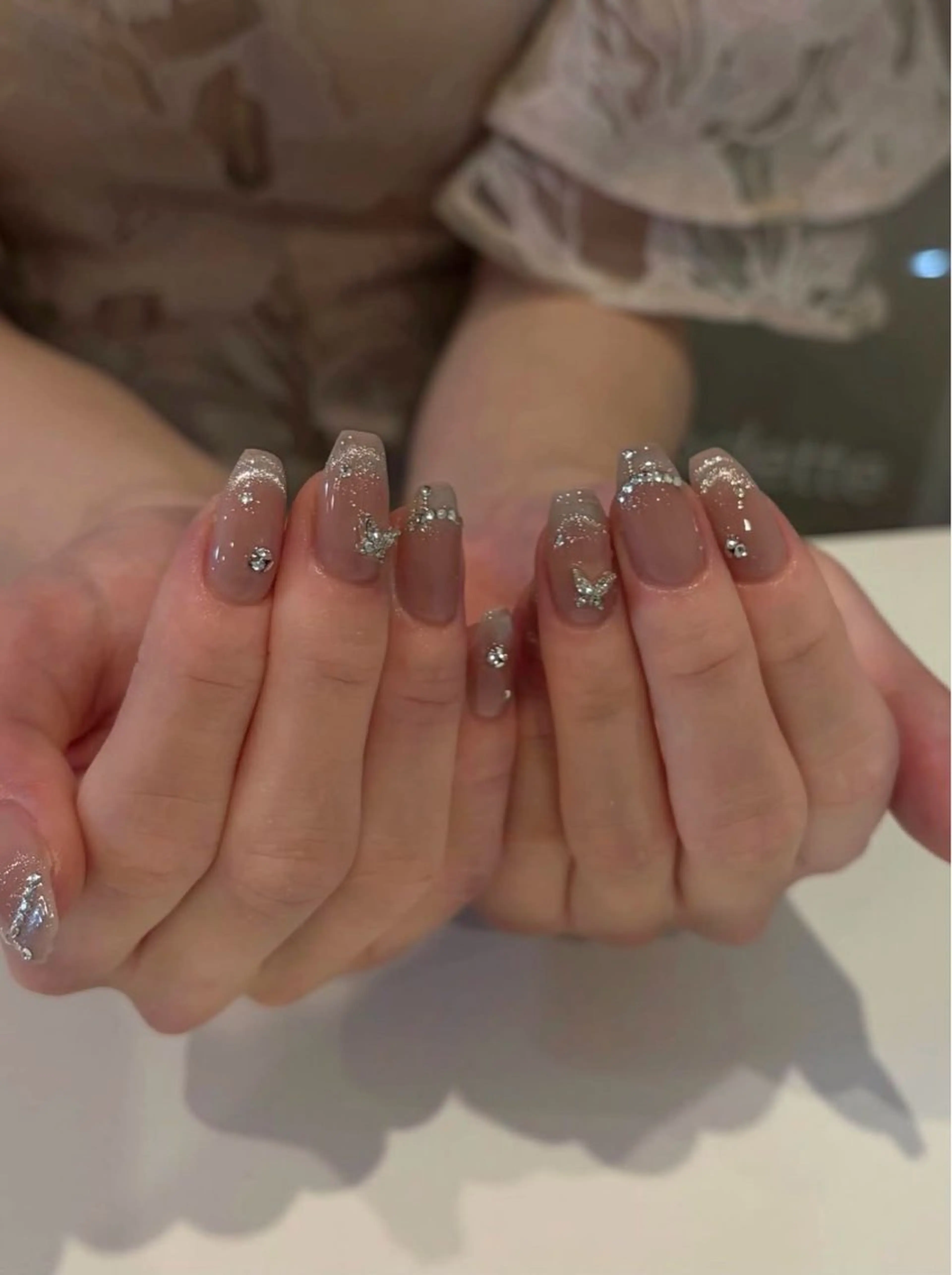 ネイル アートネイル フレンチネイル ジェルネイル 韓国ネイル 持ち込み ANA.CHUO 本川越店舗のネイルデザイン