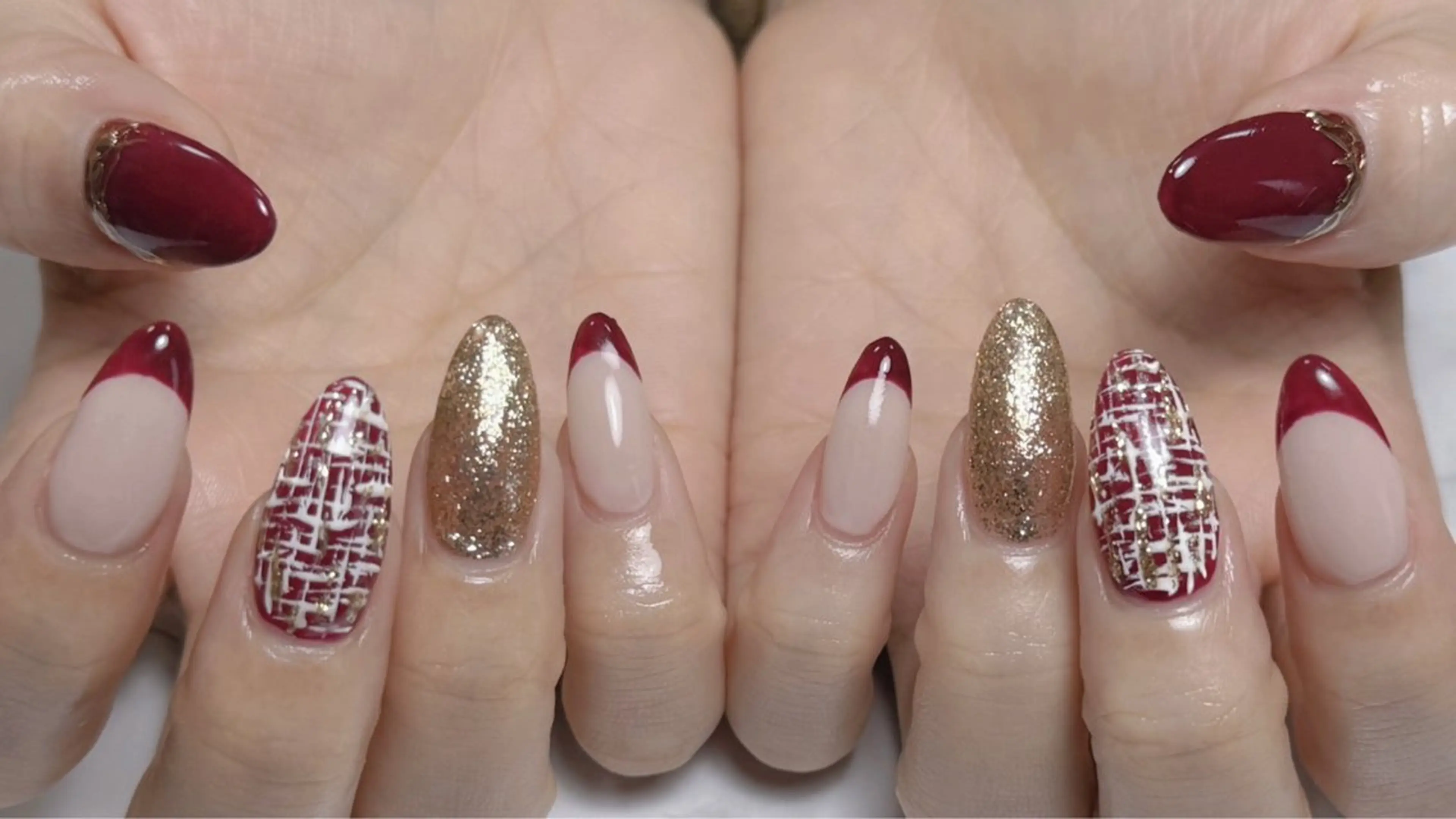 ネイル ジェルネイル キラキラネイル 韓国ネイル 持ち込み ソフトジェル ネイルサロン サヤのネイルデザイン