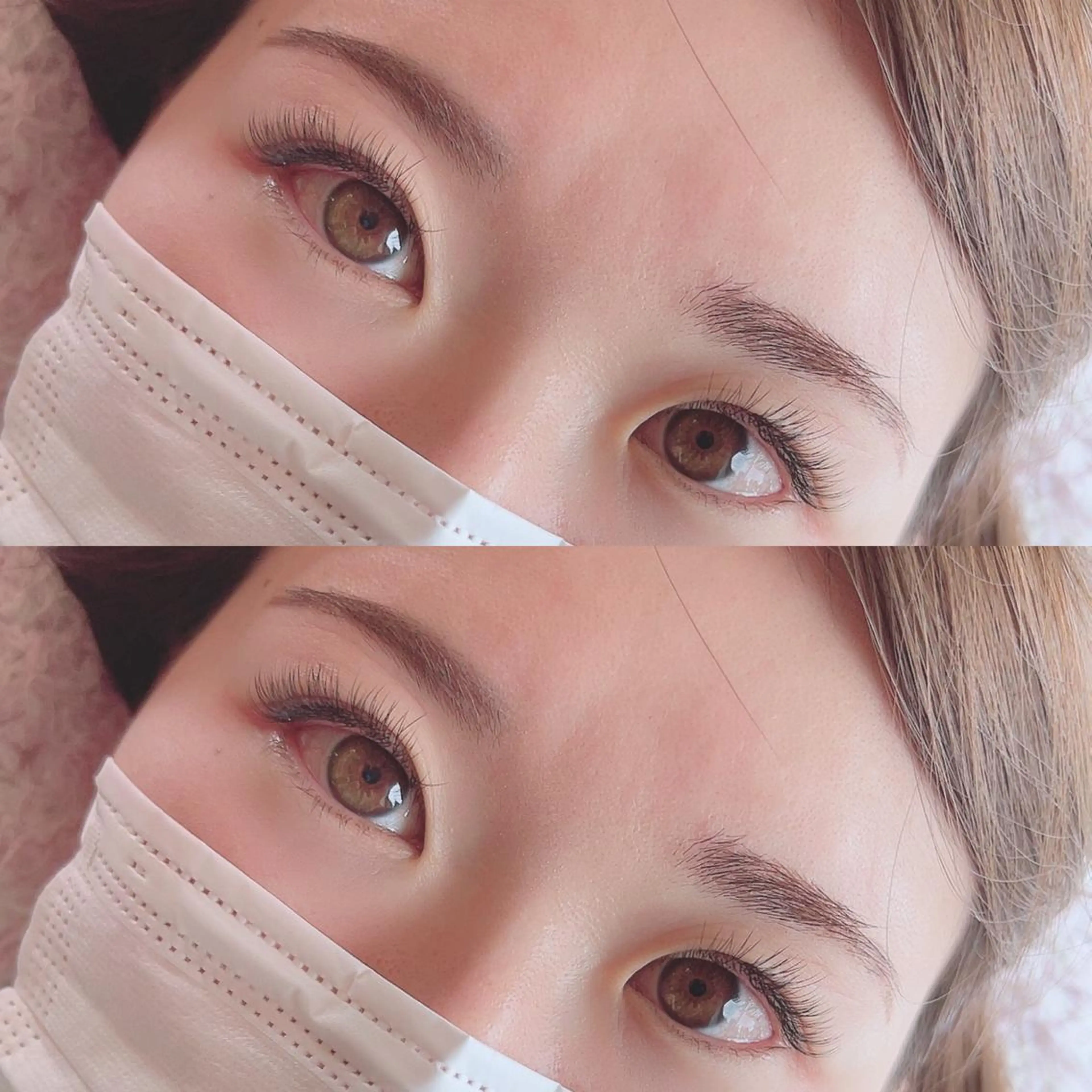 マツエク・マツパ 付け放題 フラットラッシュ ナチュラル マツエク Honey Salonのマツエク・マツパデザイン