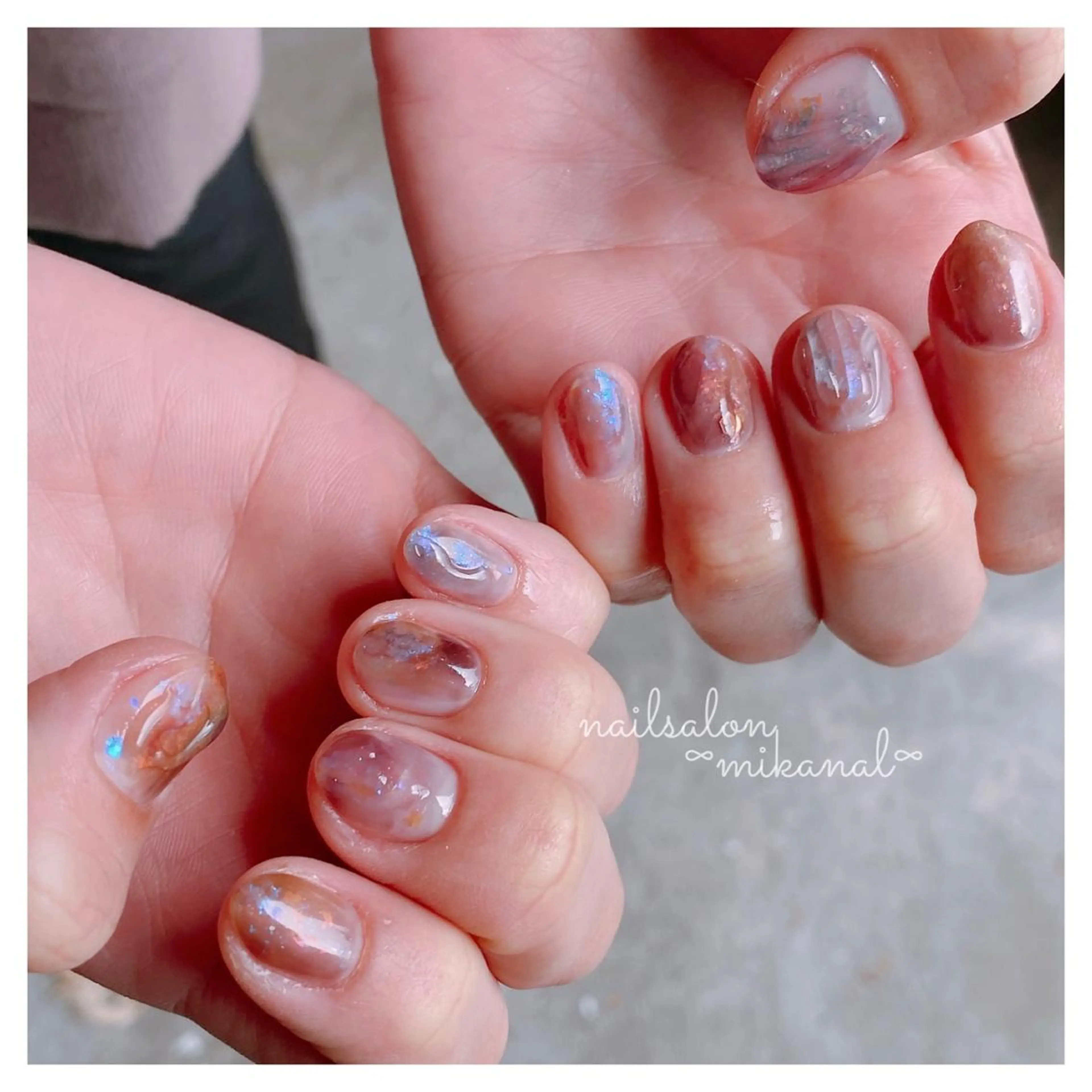 ネイル ハンドネイル nailsalon ∞ ﾐｶﾅﾙ ∞のネイルデザイン