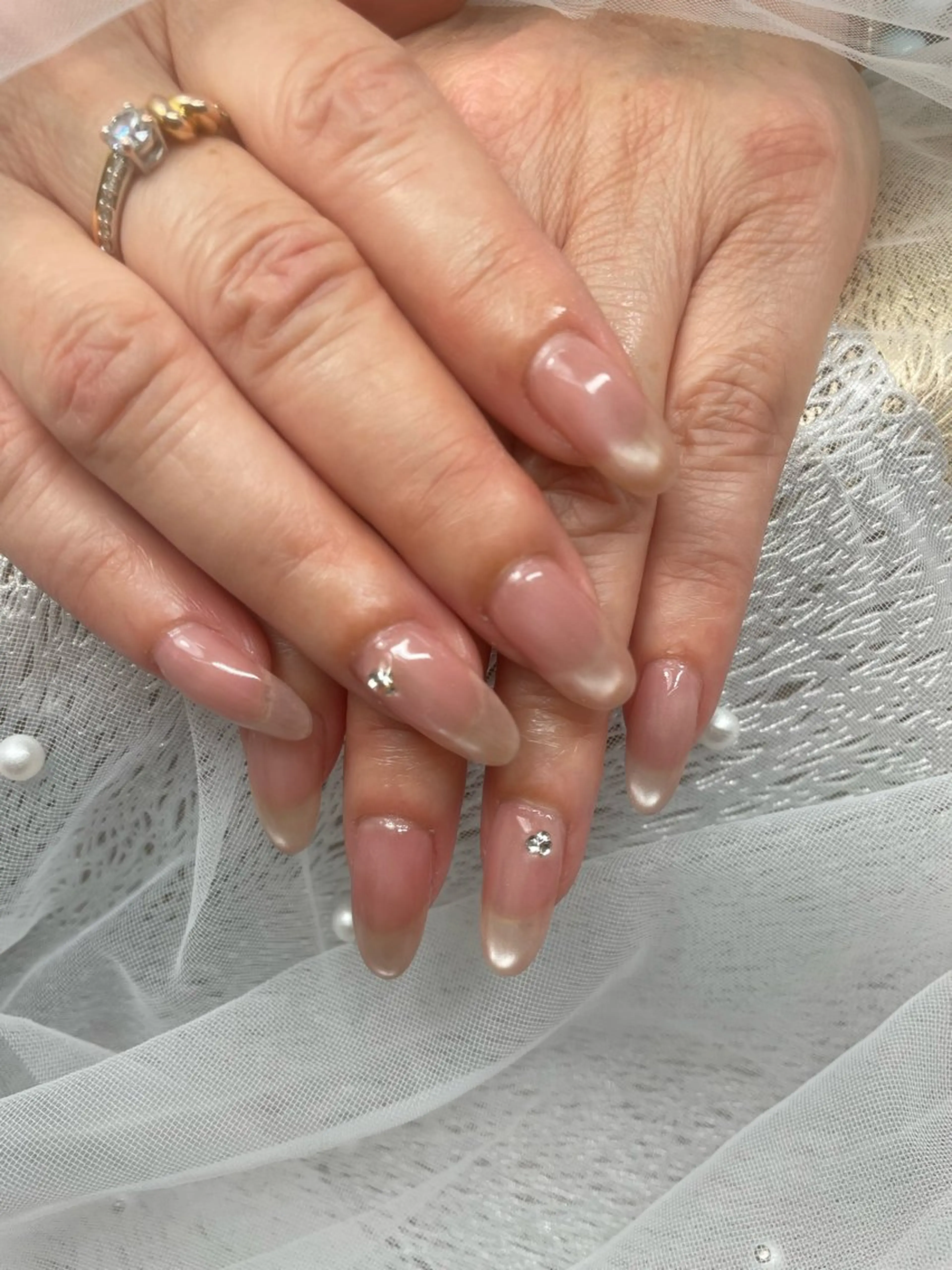 ネイル マグネットネイル ストーンネイル Mamo nail ﾏﾓﾈｲﾙｴｲﾐｰのネイルデザイン