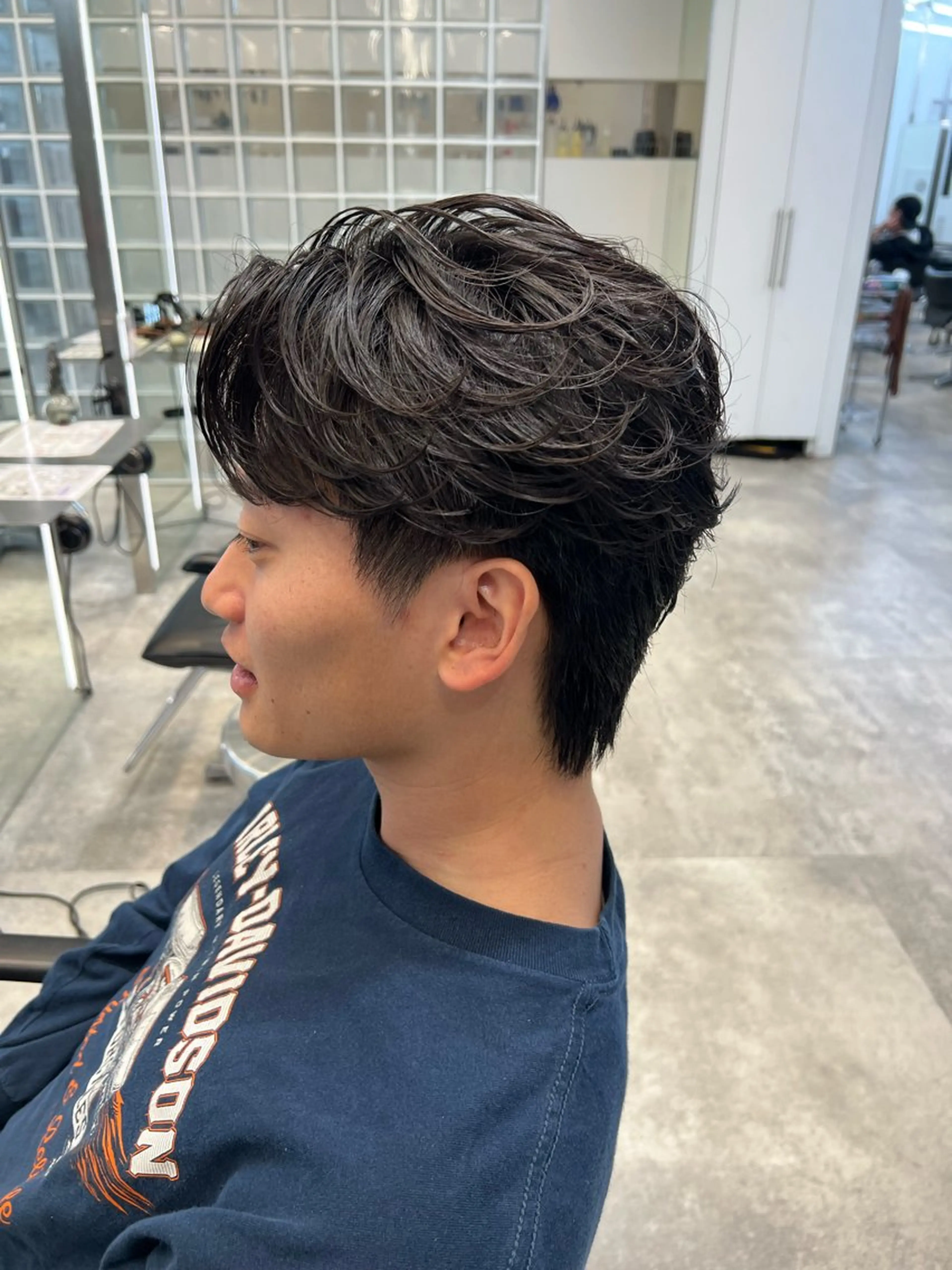 パーマ メンズ カット パーマ 川口 翔太郎（fifth）のヘアスタイル