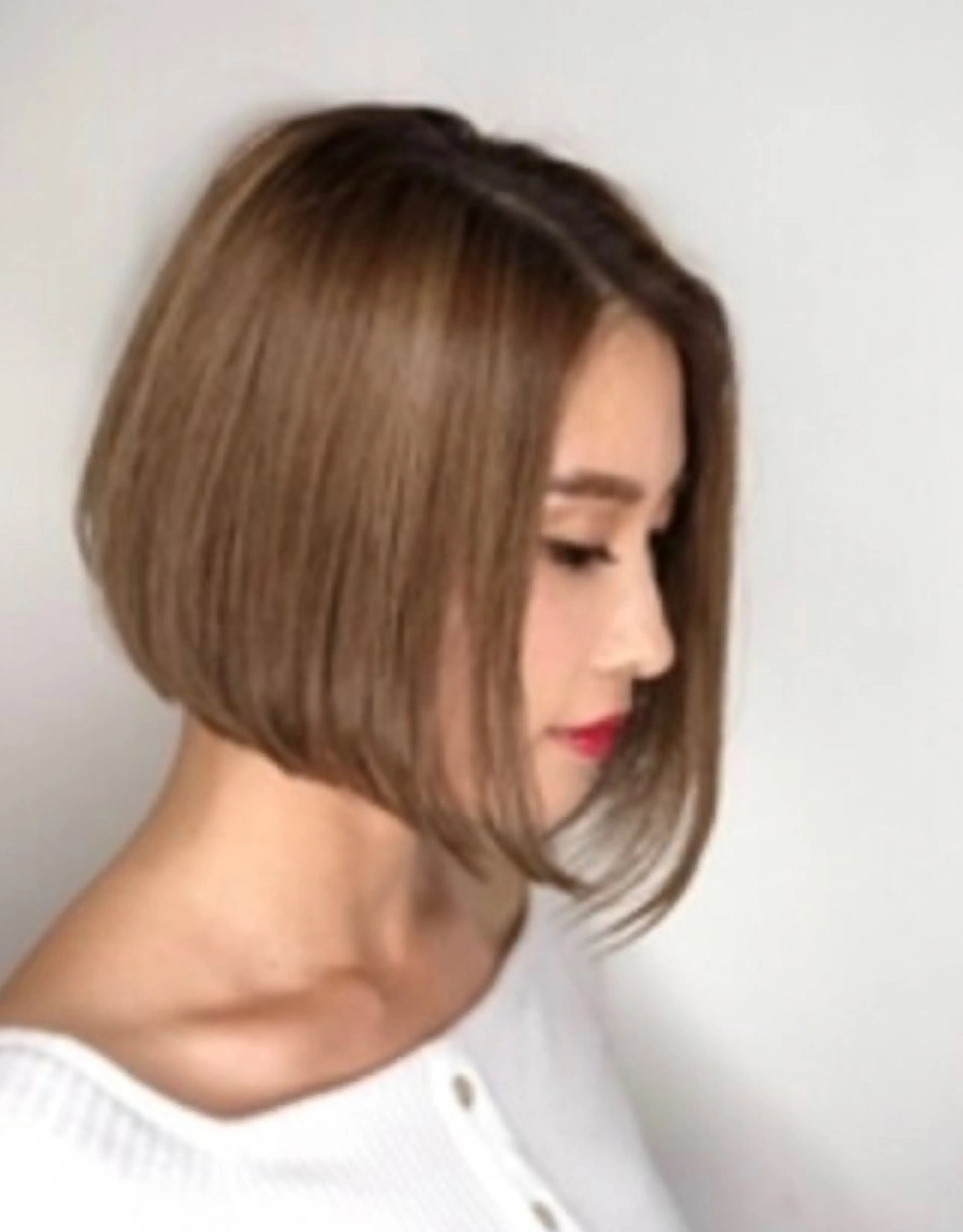 ミディアム ボブ Haya Sayoのヘアスタイル