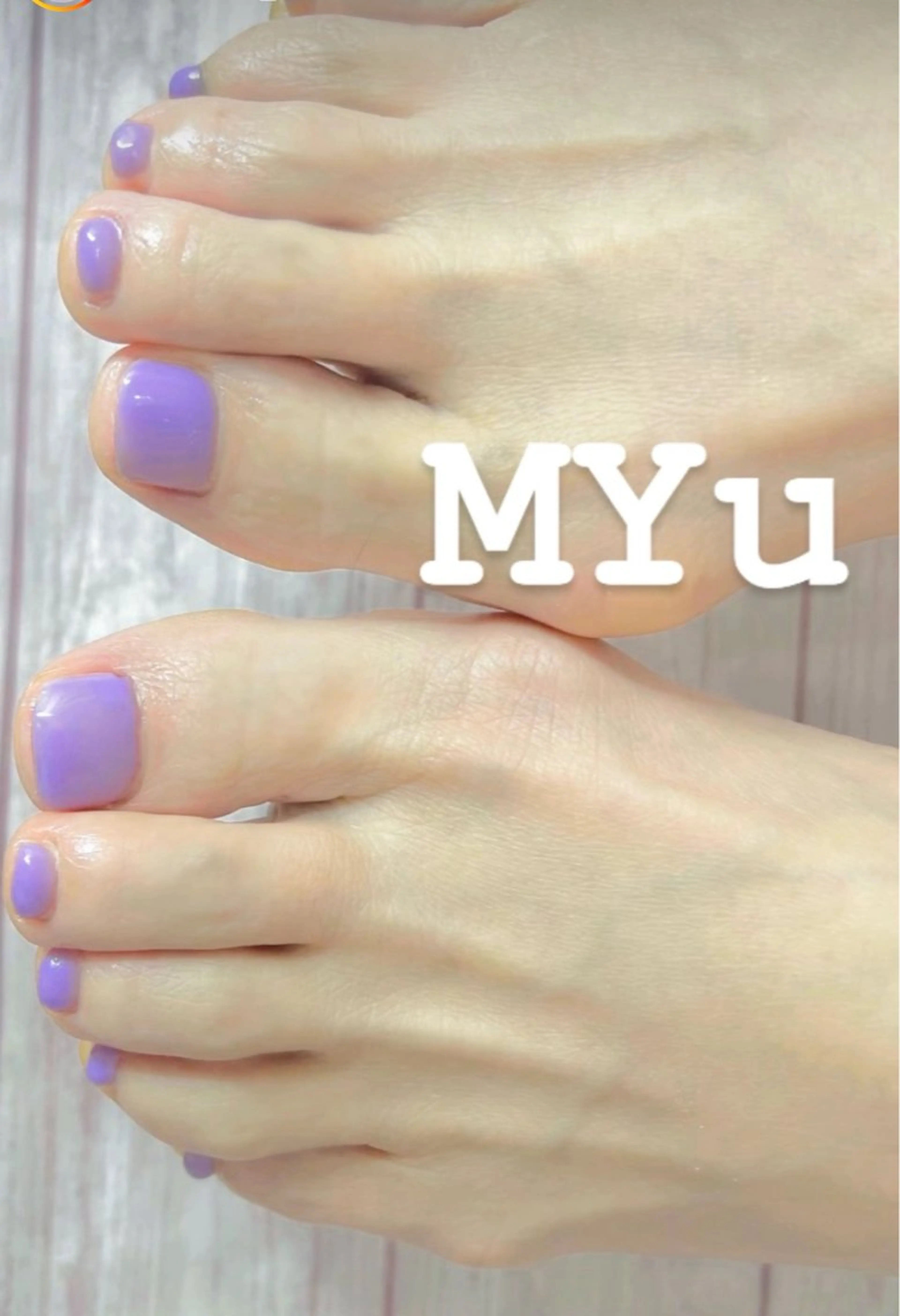 ネイル フットネイル フットネイル MYu Beauty Salon YURIのネイルデザイン
