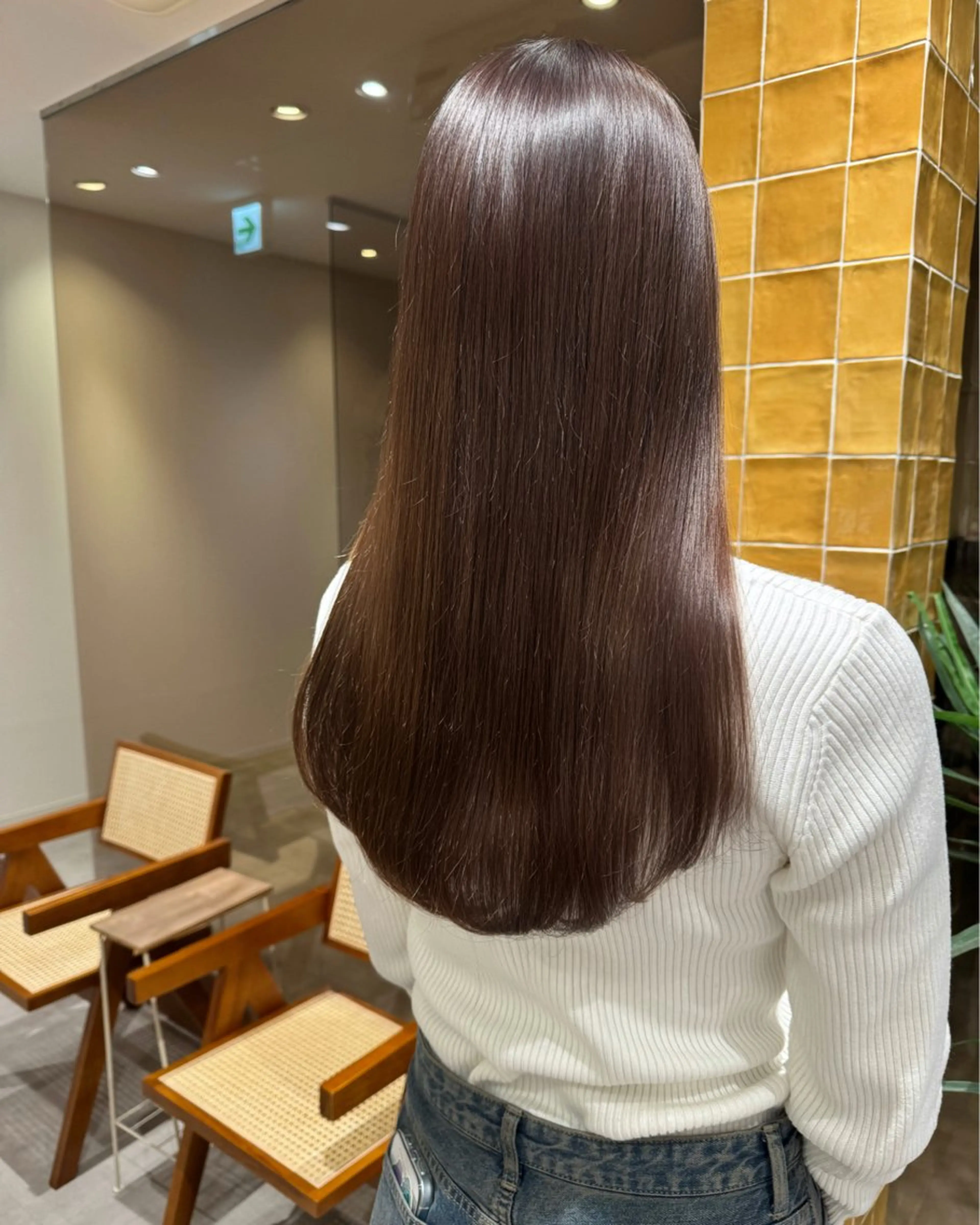 ロング 髪質改善 トリートメント 透明感のあるモテ艶髪 🫧AYAKAのヘアスタイル