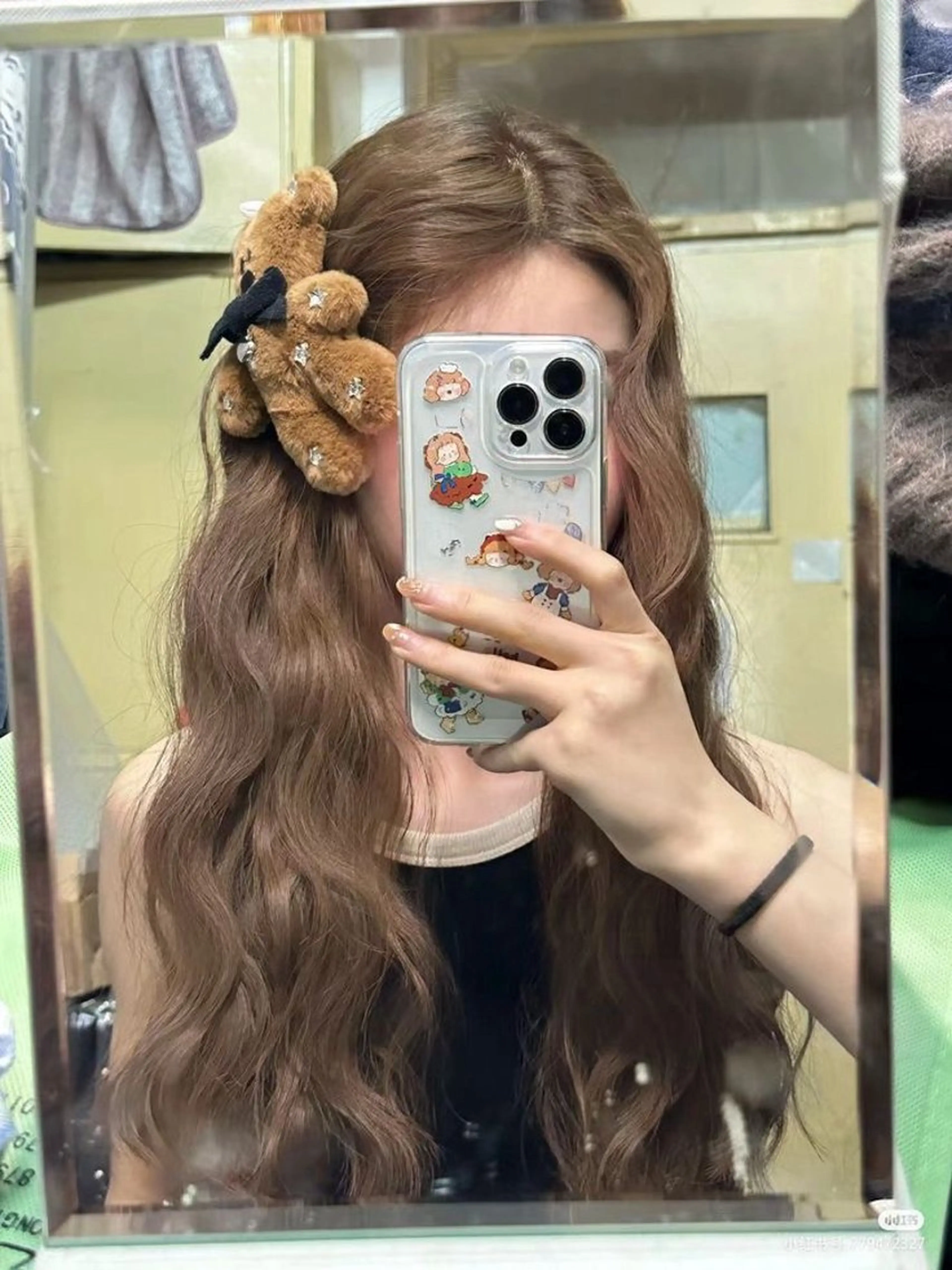 カラー ヘアカラー トリートメント ヘアセット 透明感うる艶カラー 🤍MANAMIのヘアスタイル