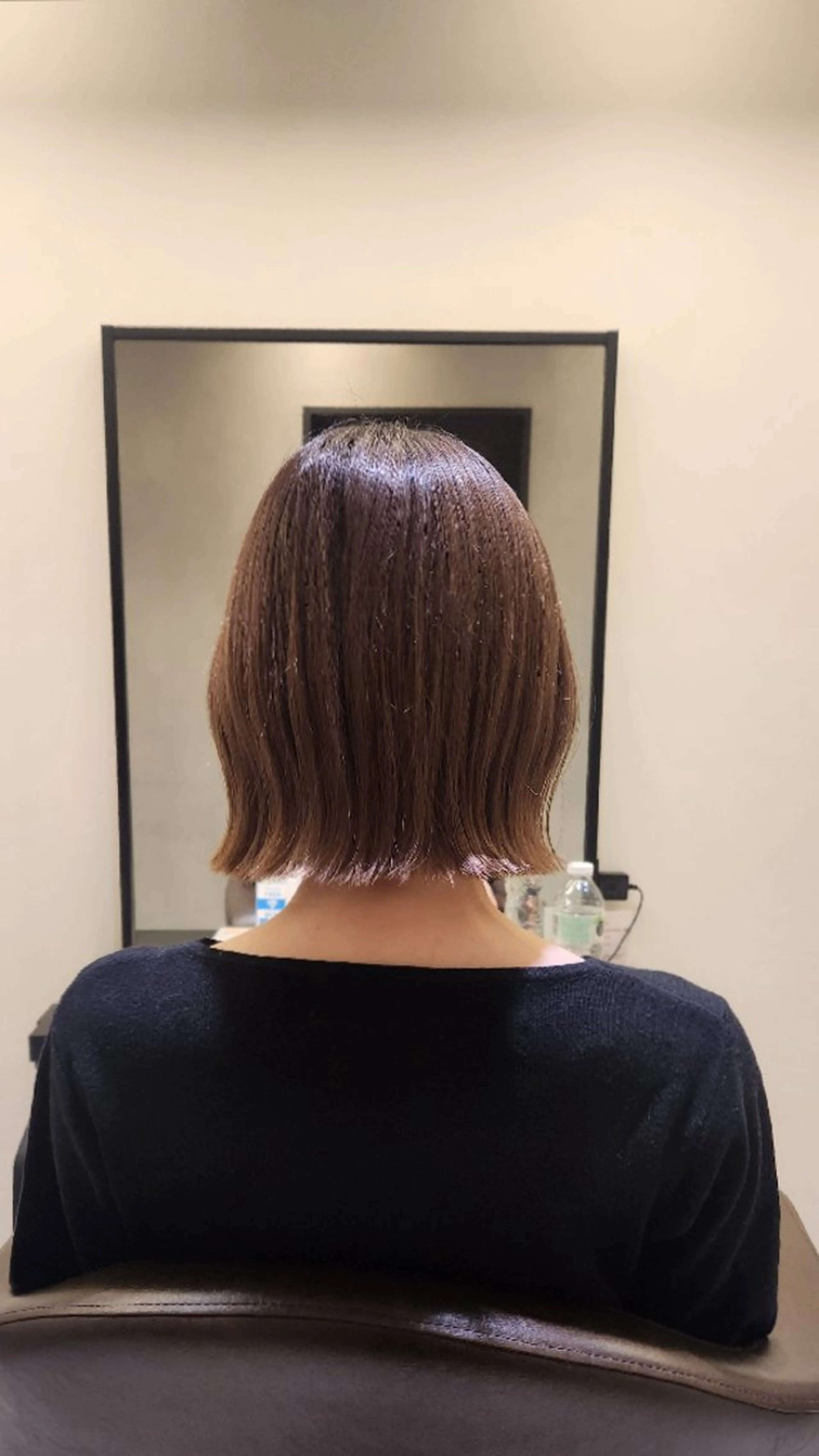 ミディアム 大矢 安純のヘアスタイル