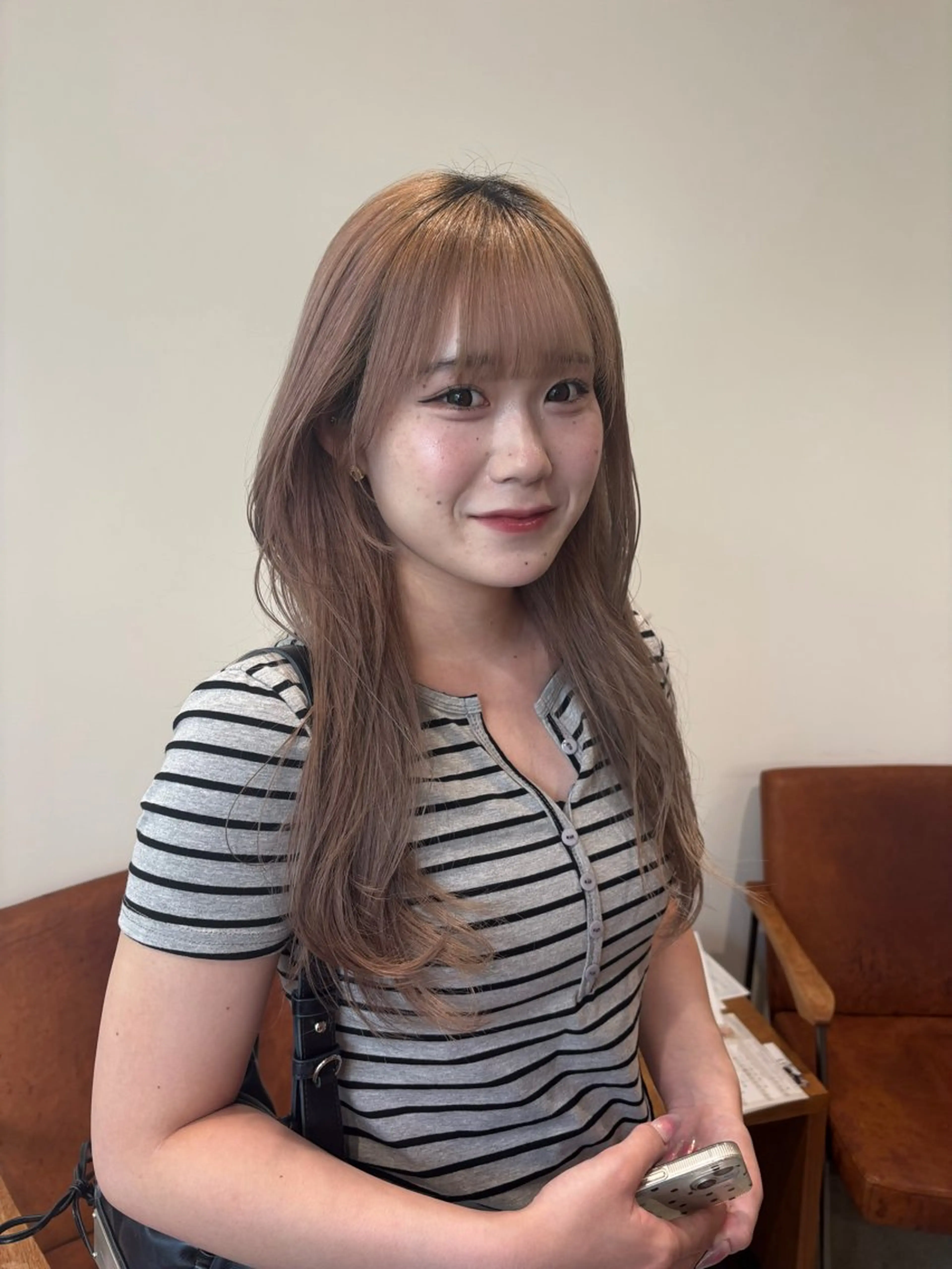 ロング レイヤーカット 梅田美容室/カット /Maoのヘアスタイル