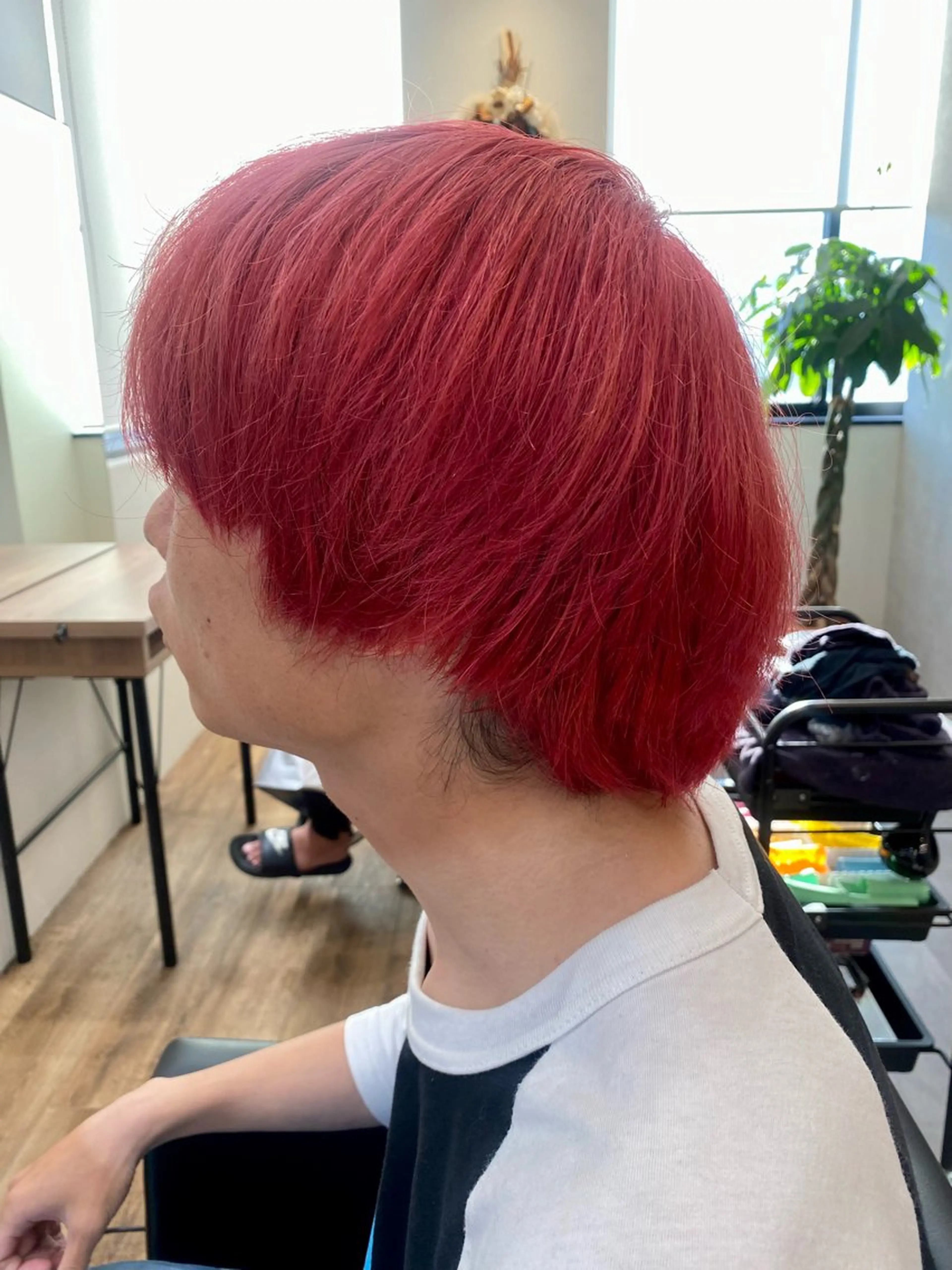 カラー メンズ well高崎上大類町 /湯浅泳作のヘアスタイル