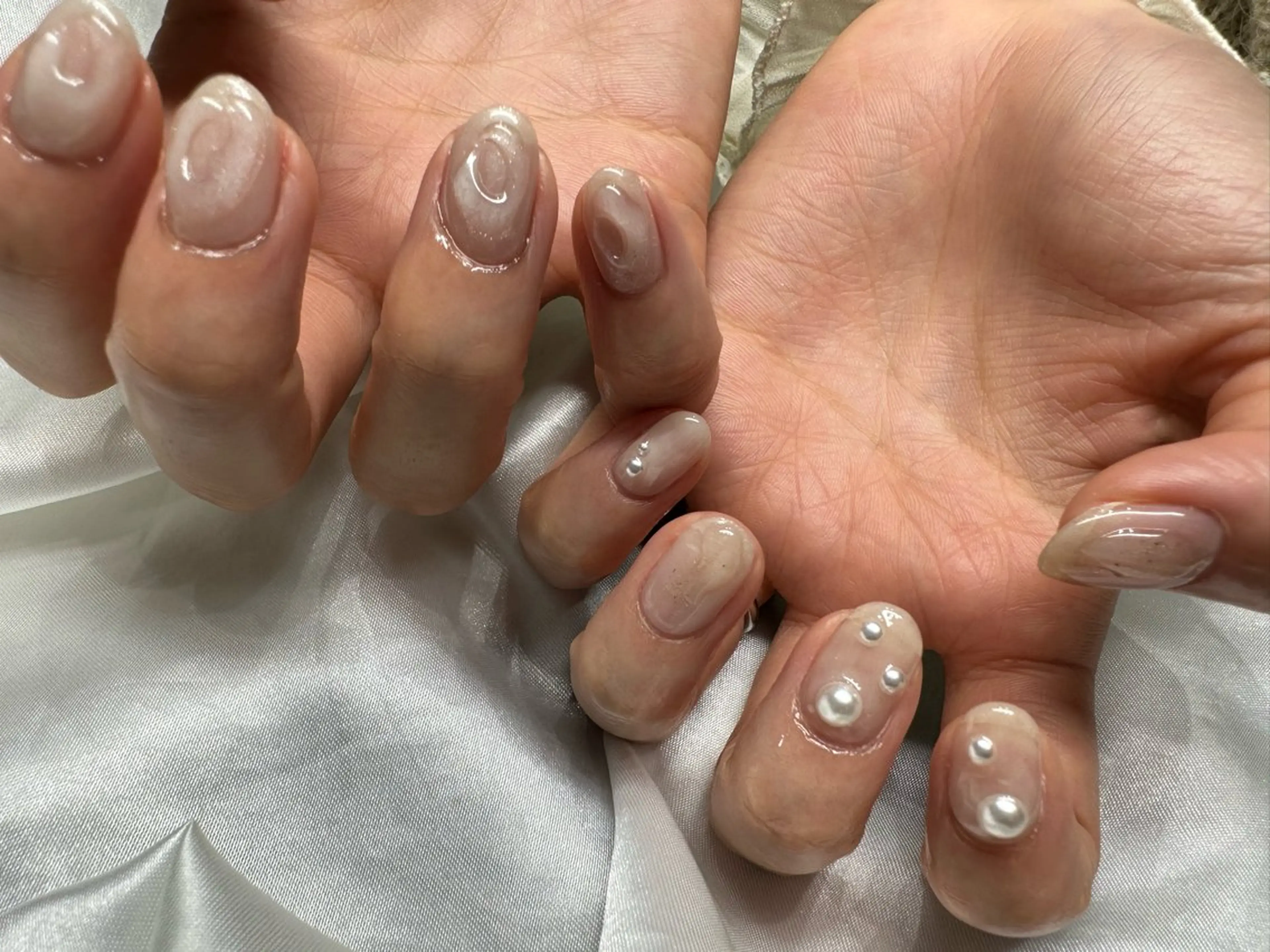 ネイル ハンドネイル 水戸 彩夏のネイルデザイン