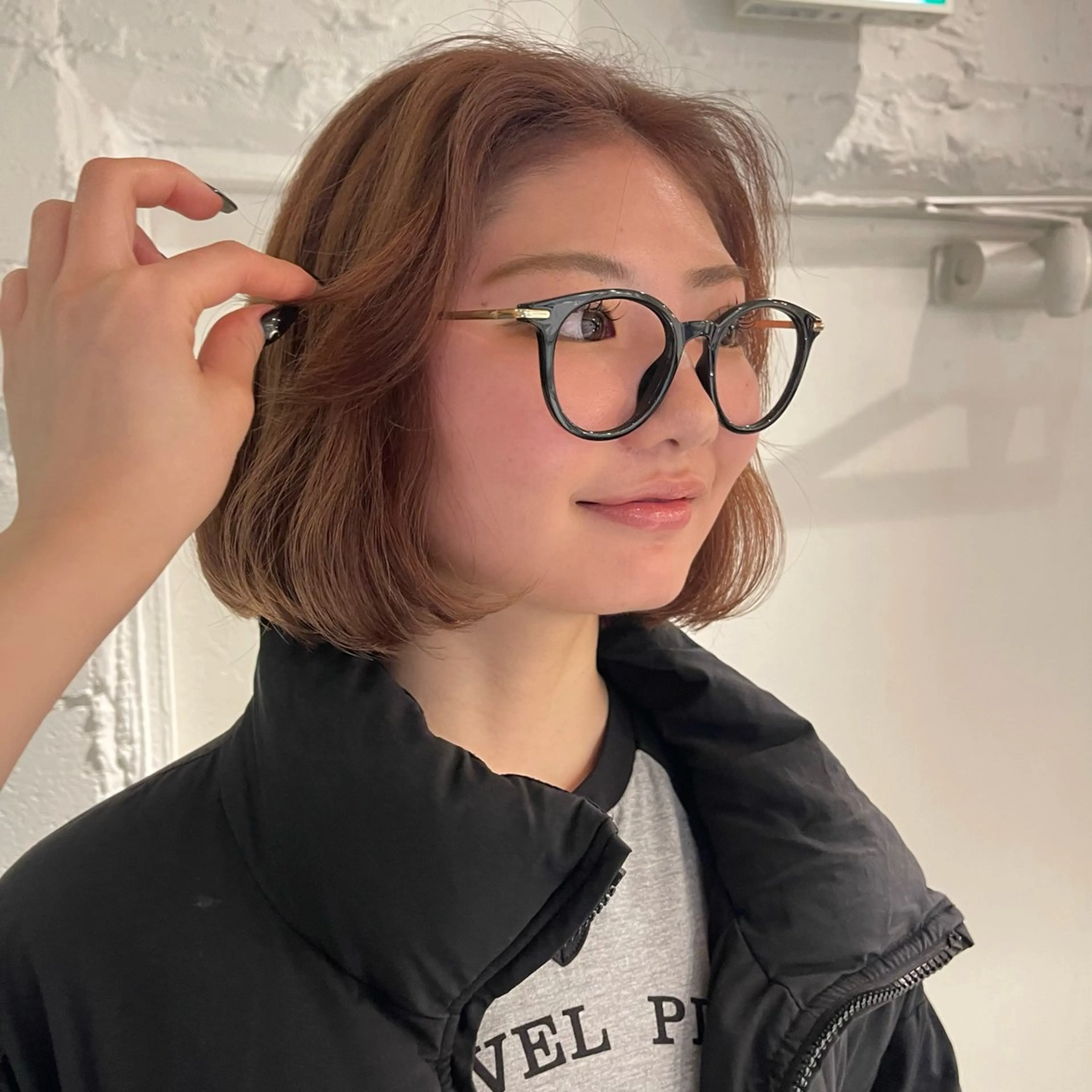 ショート カラー ショートヘア nameless miichiのヘアスタイル