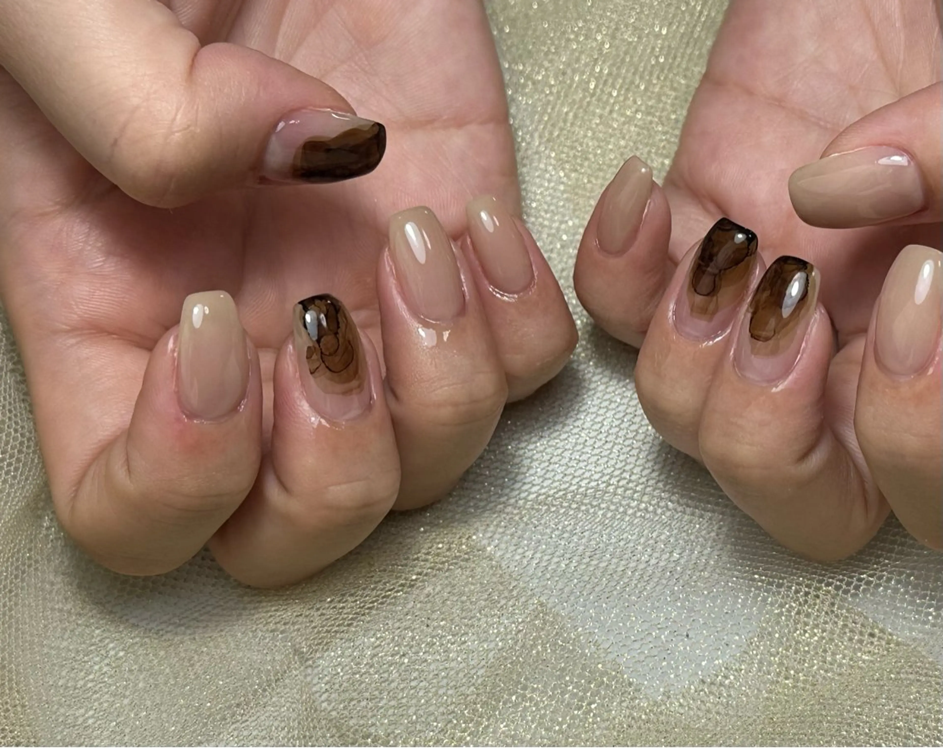 ネイル ハンドネイル three 0 nail spaceのネイルデザイン