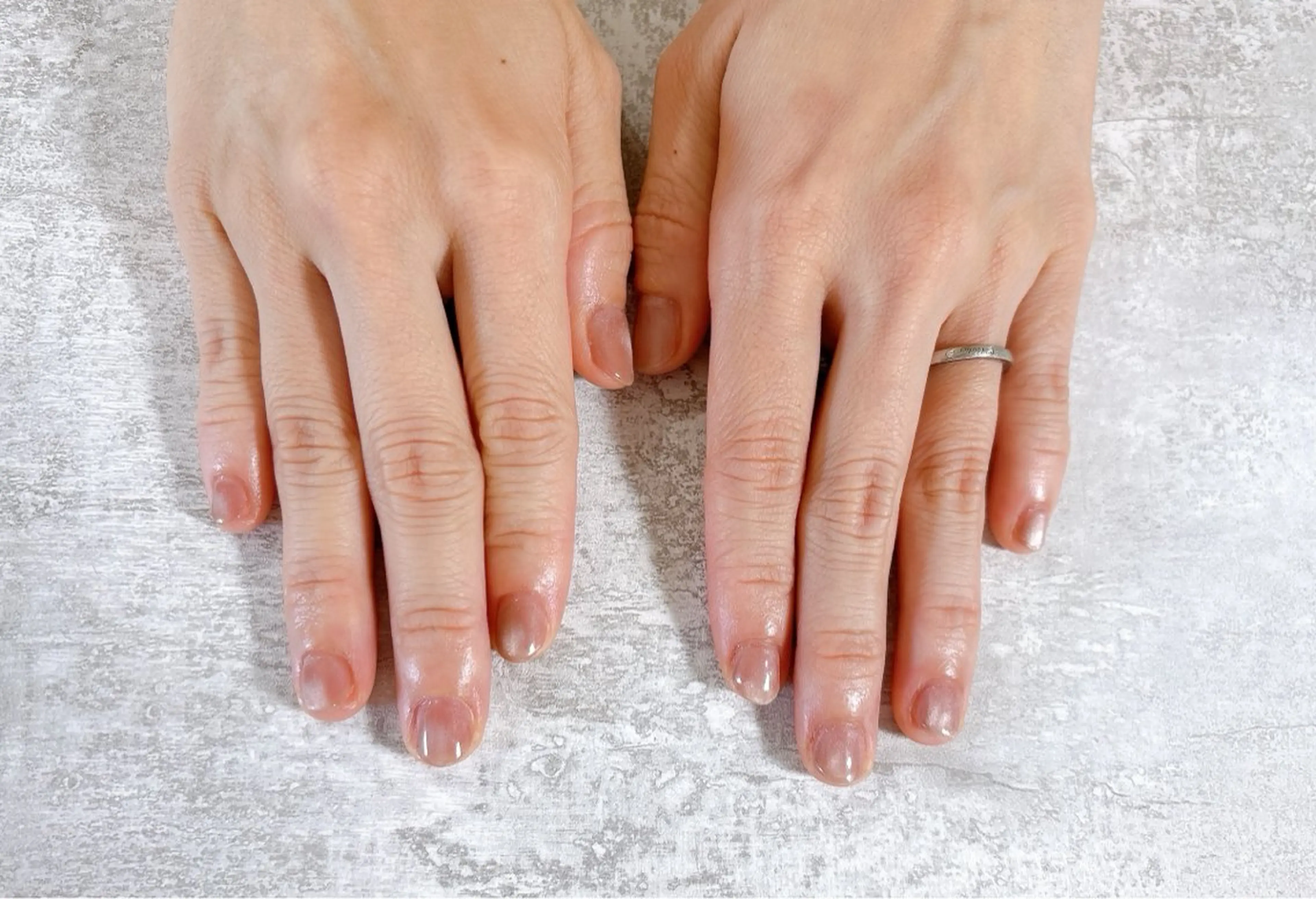 ネイル オーロラネイル ブルー フットネイル フレンチネイル ジェルネイル kiki nail たまプラーザのネイルデザイン