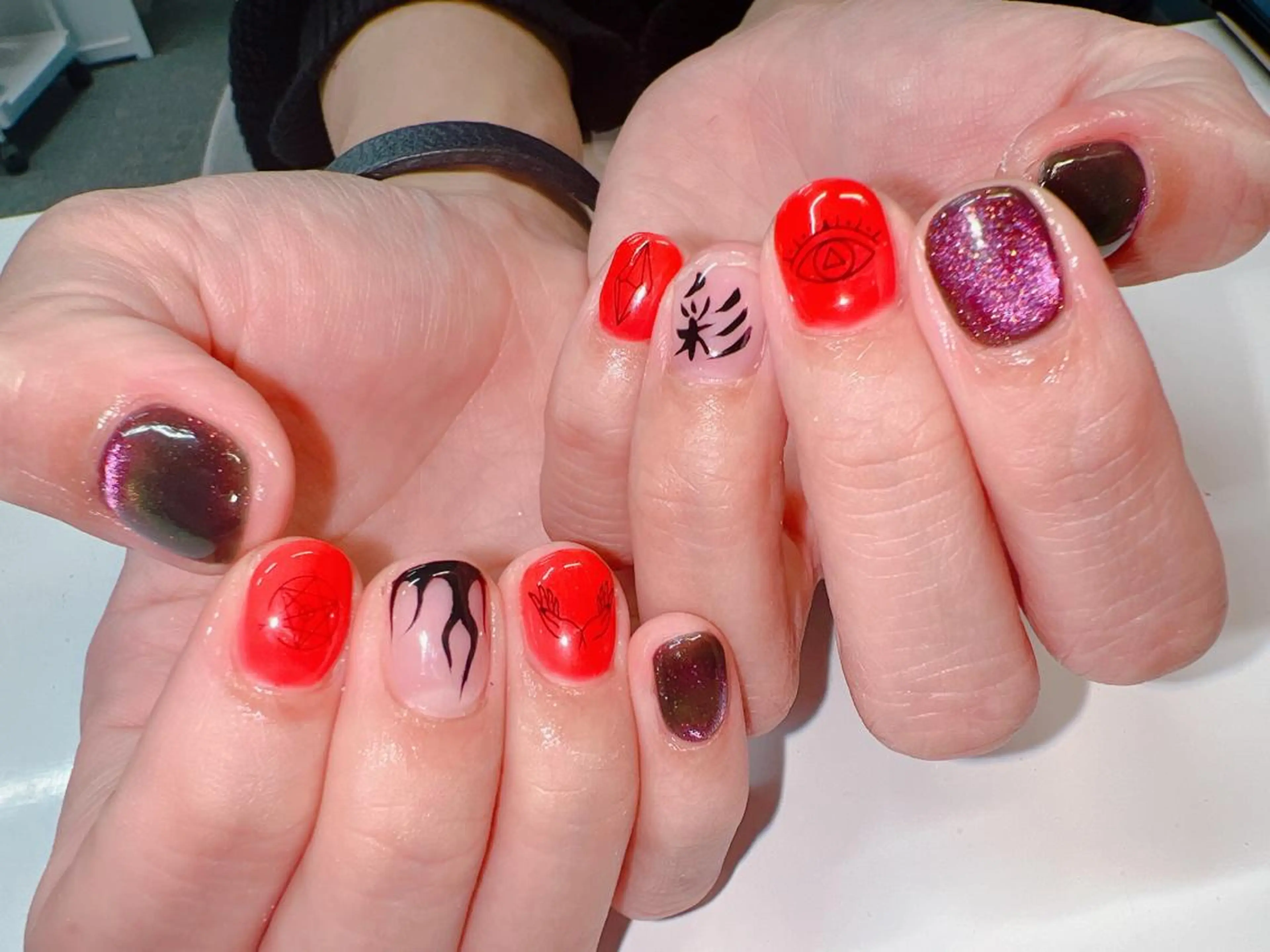 ネイル ハンドネイル Nail Salon L'arc所属・💊大阪/心斎橋 moni🧠のネイルデザイン