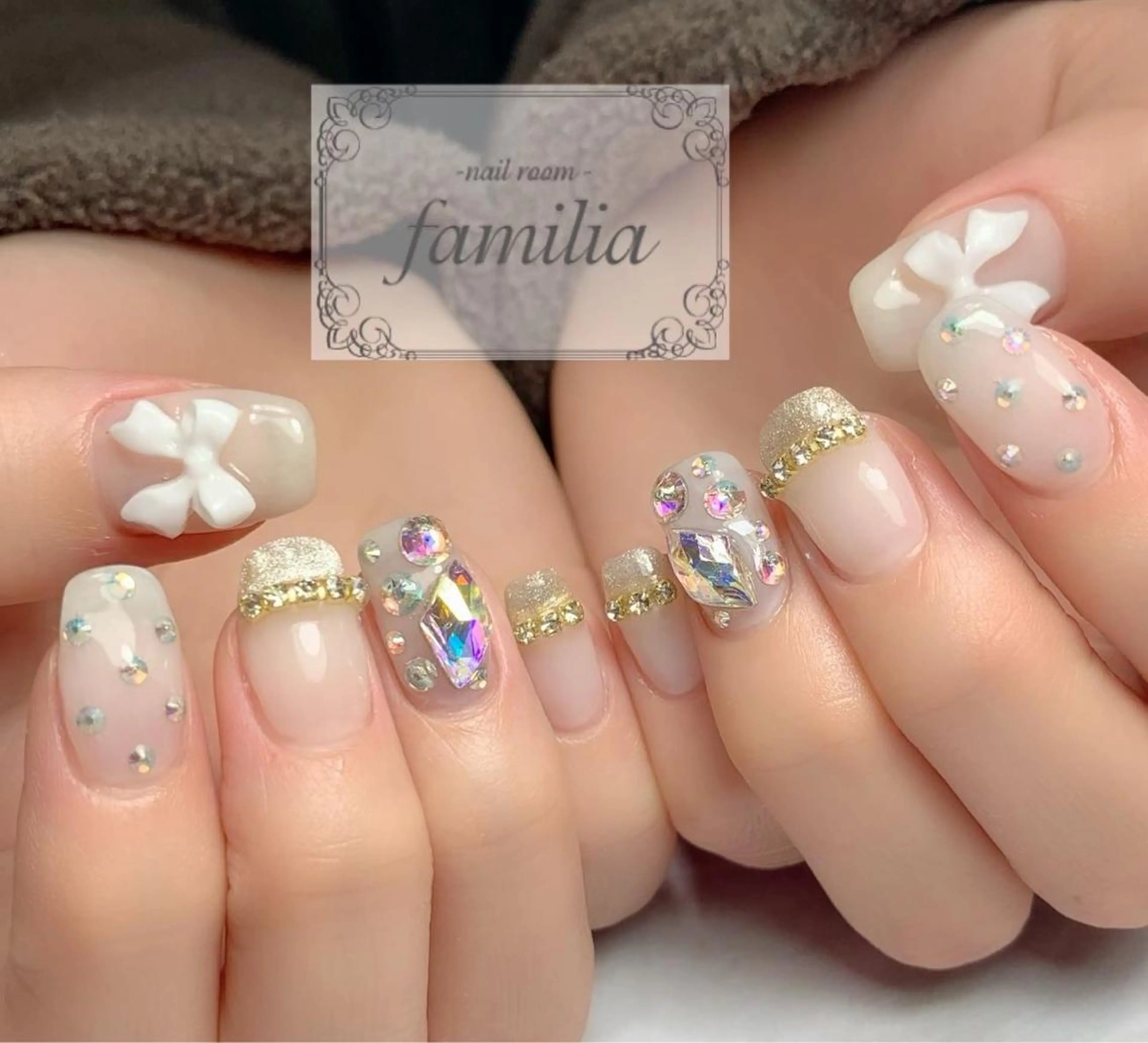 ネイル ハンドネイル -nailroom- familiaのネイルデザイン