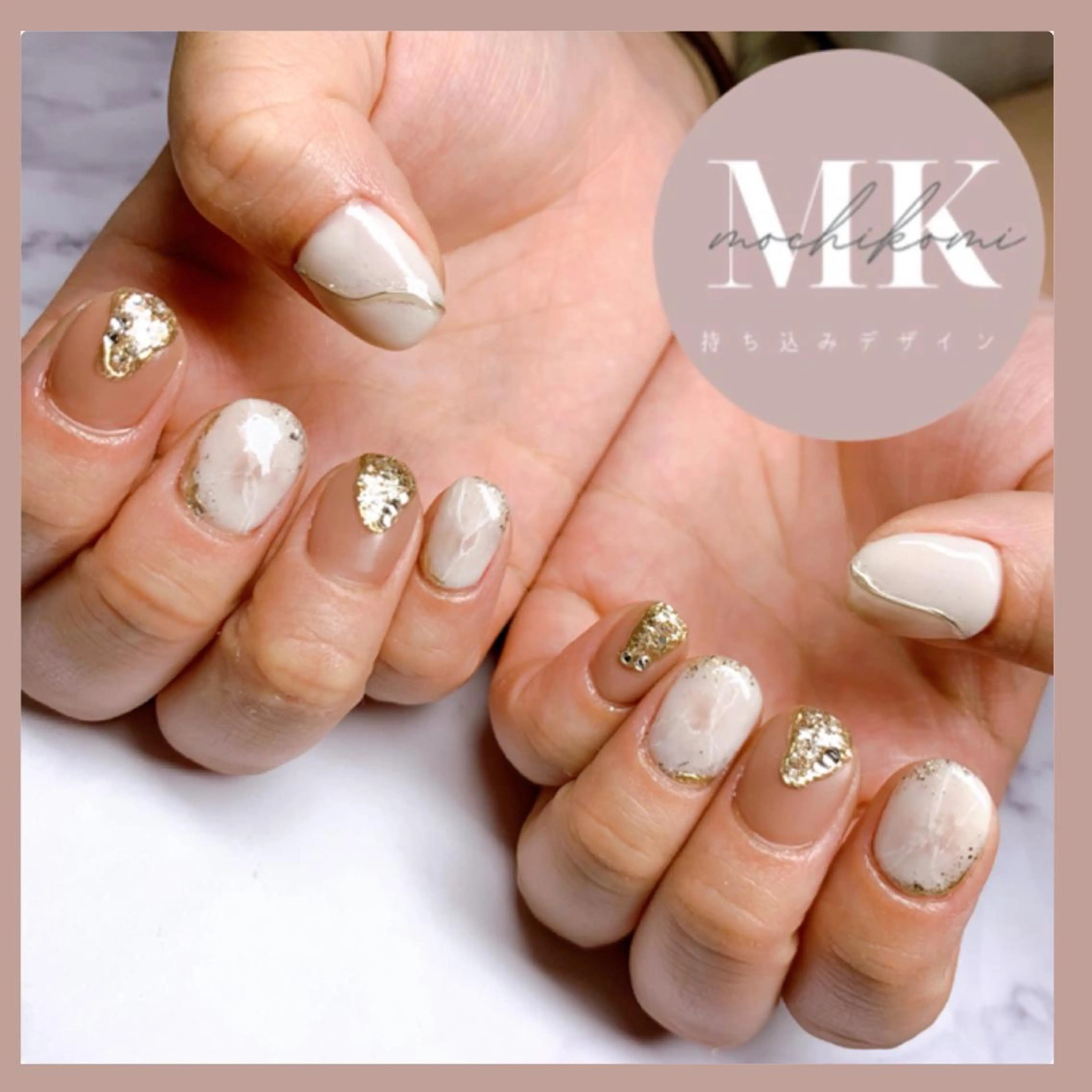 ネイル ニュアンスネイル Nailsalon Caiseのネイルデザイン