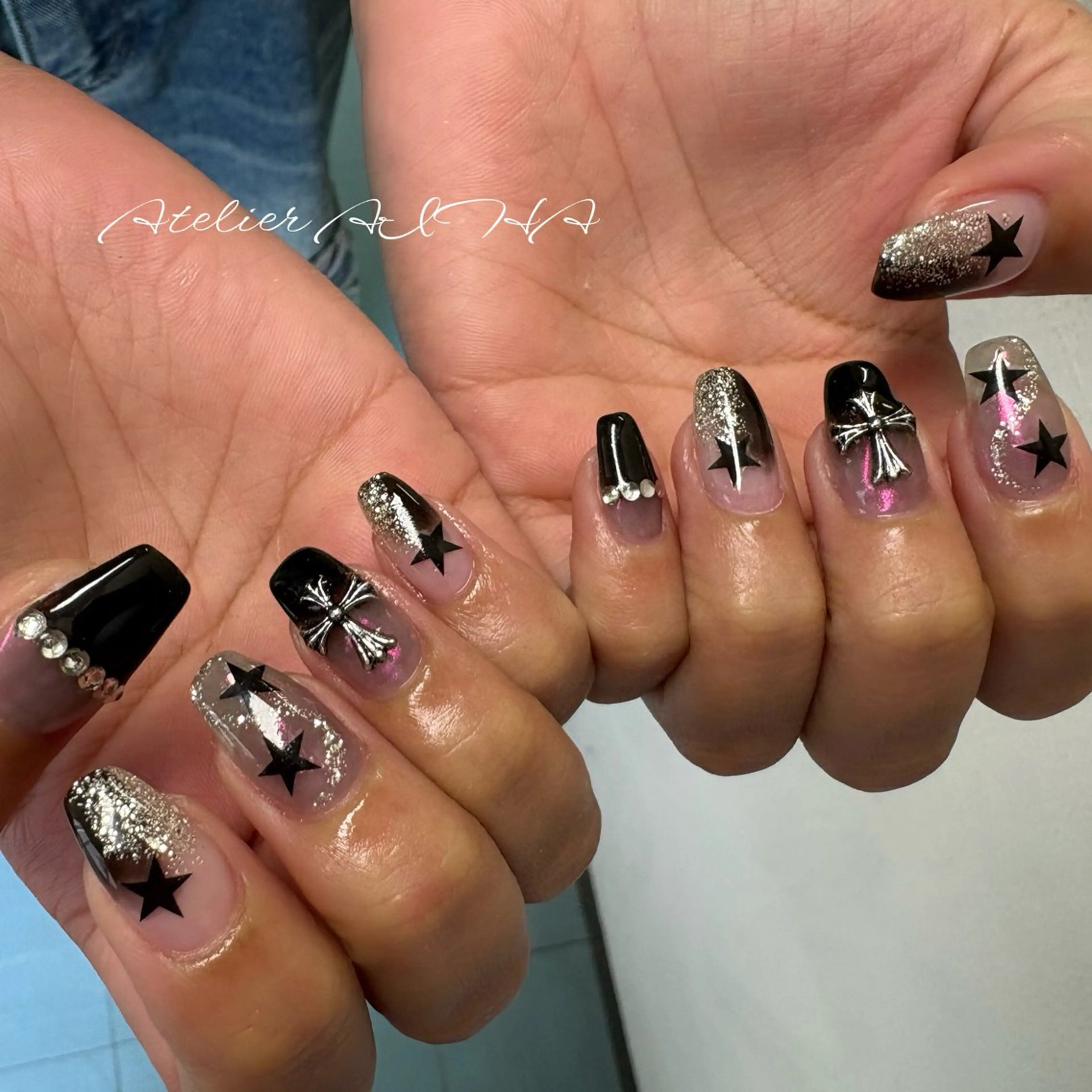 ネイル ハンドネイル アトリエAIHA★ フィルイン推奨サロンのネイルデザイン