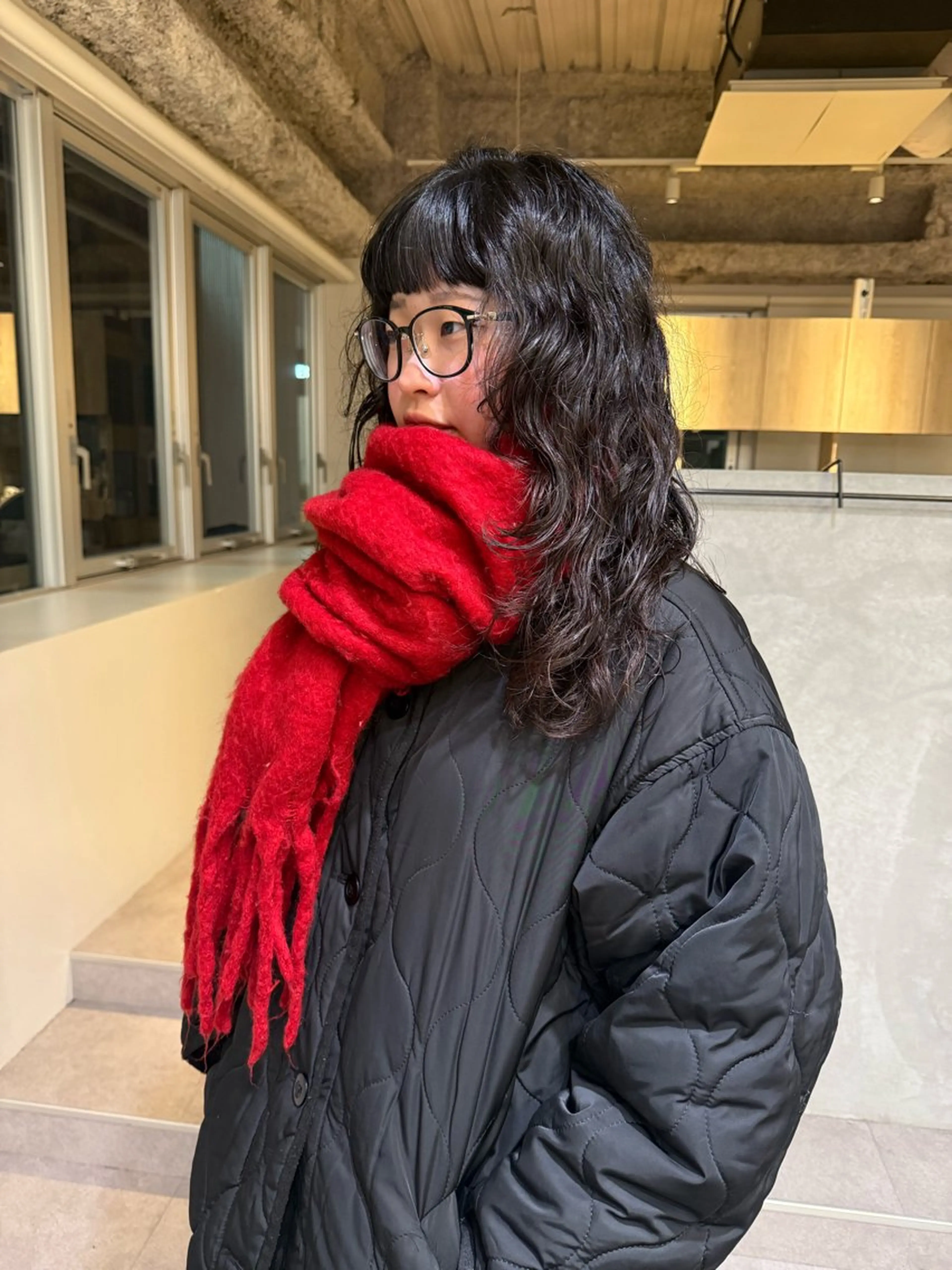 ロング パーマ SARA 【大阪梅田】のヘアスタイル