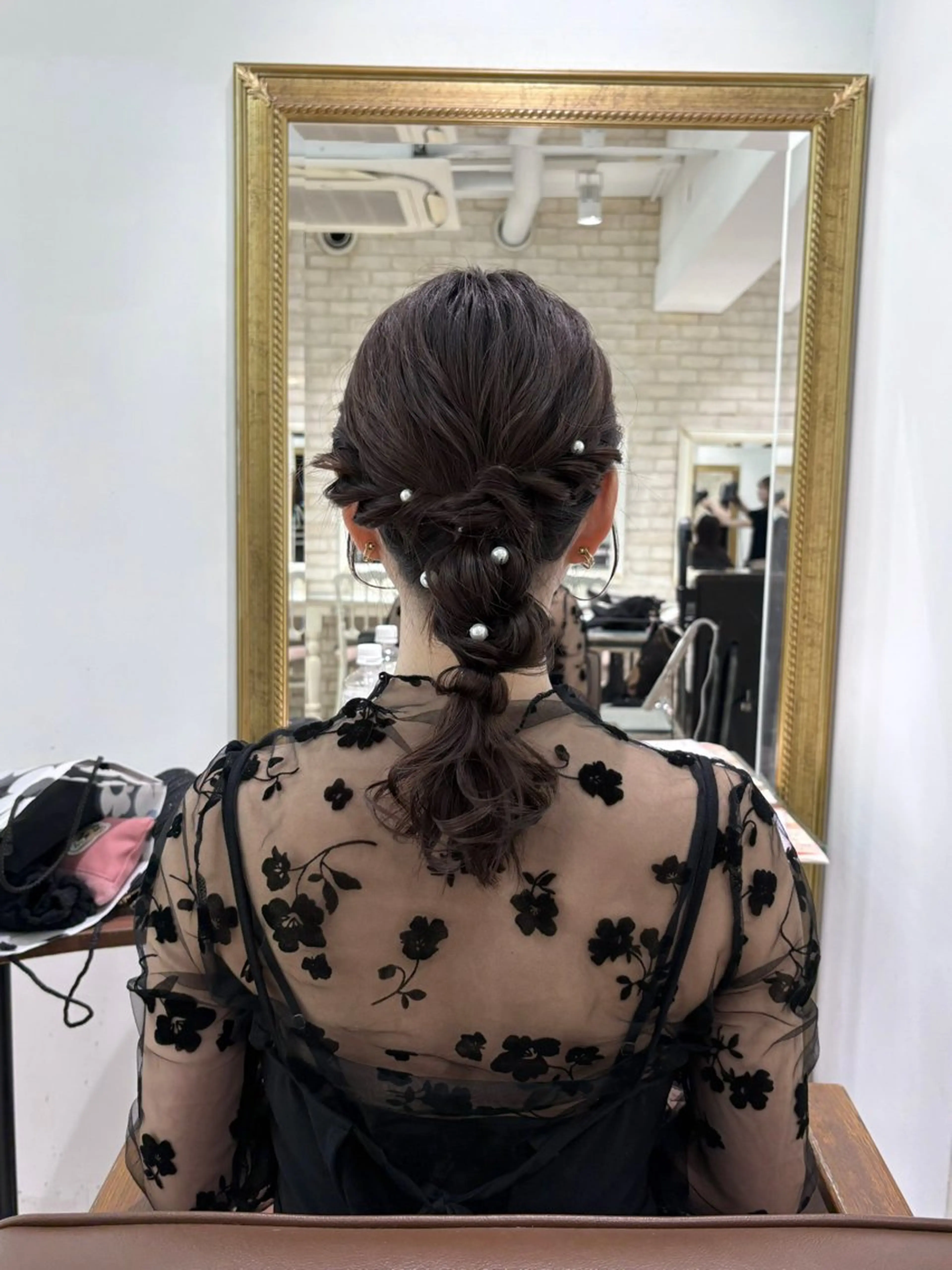 セミロング ヘアセット 艶モテカラー miku🏳️‍⚧️のヘアスタイル