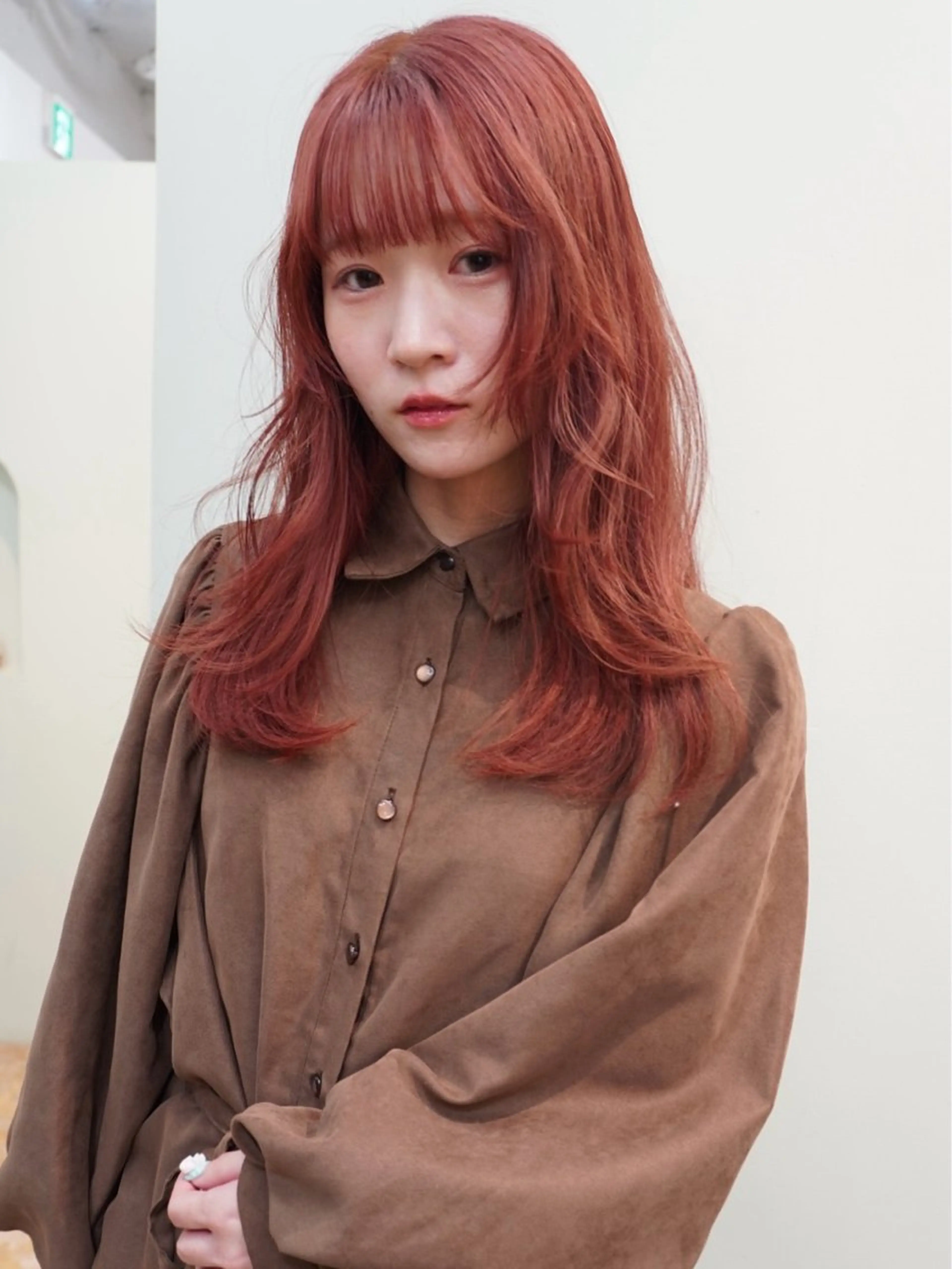 ケアブリーチ(ブリーチ＋カラー)🦩🫧の写真