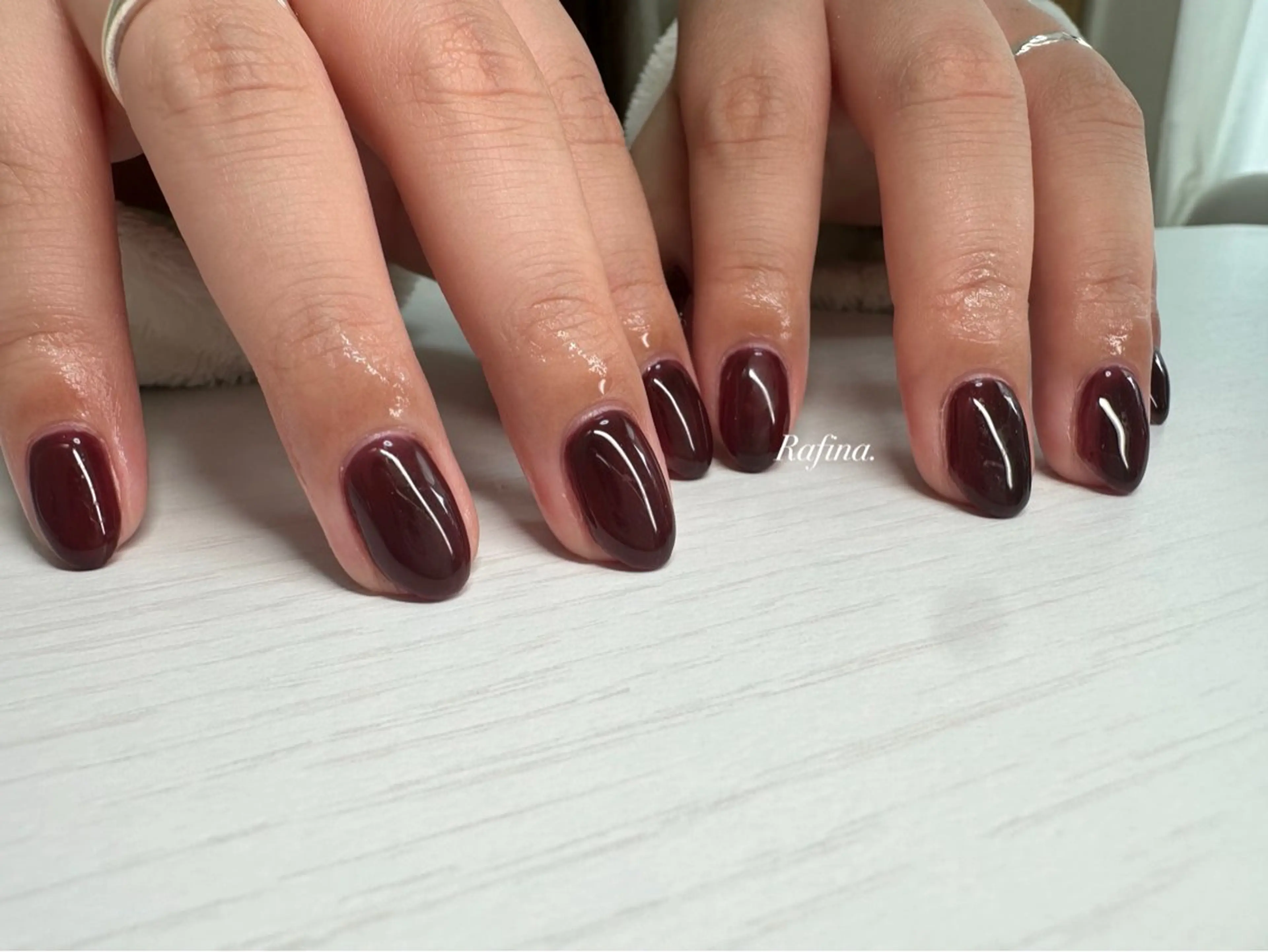 ネイル ワンカラーネイル Tauchi Azumiのネイルデザイン