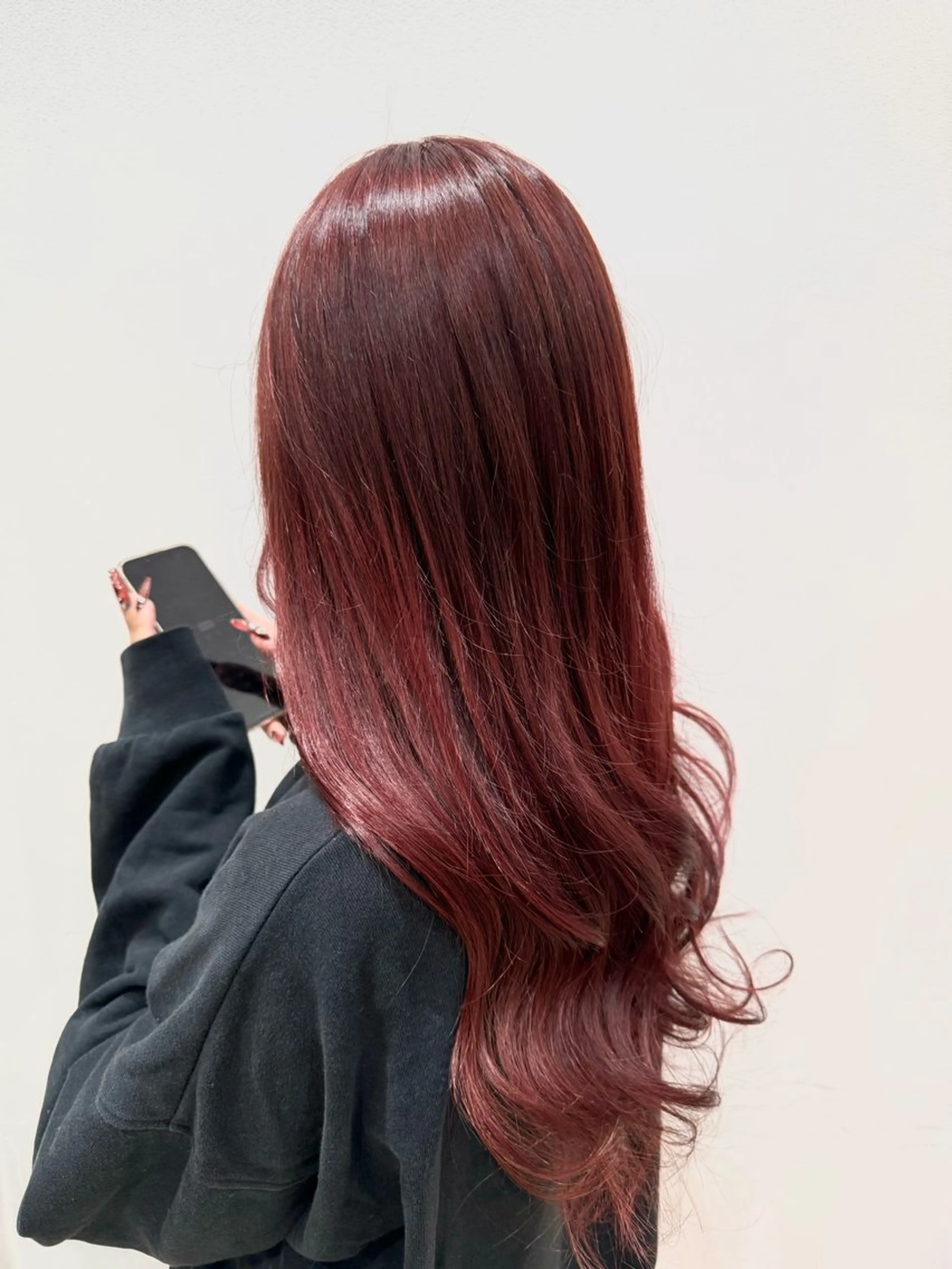 ロング 吉田 悠人のヘアスタイル