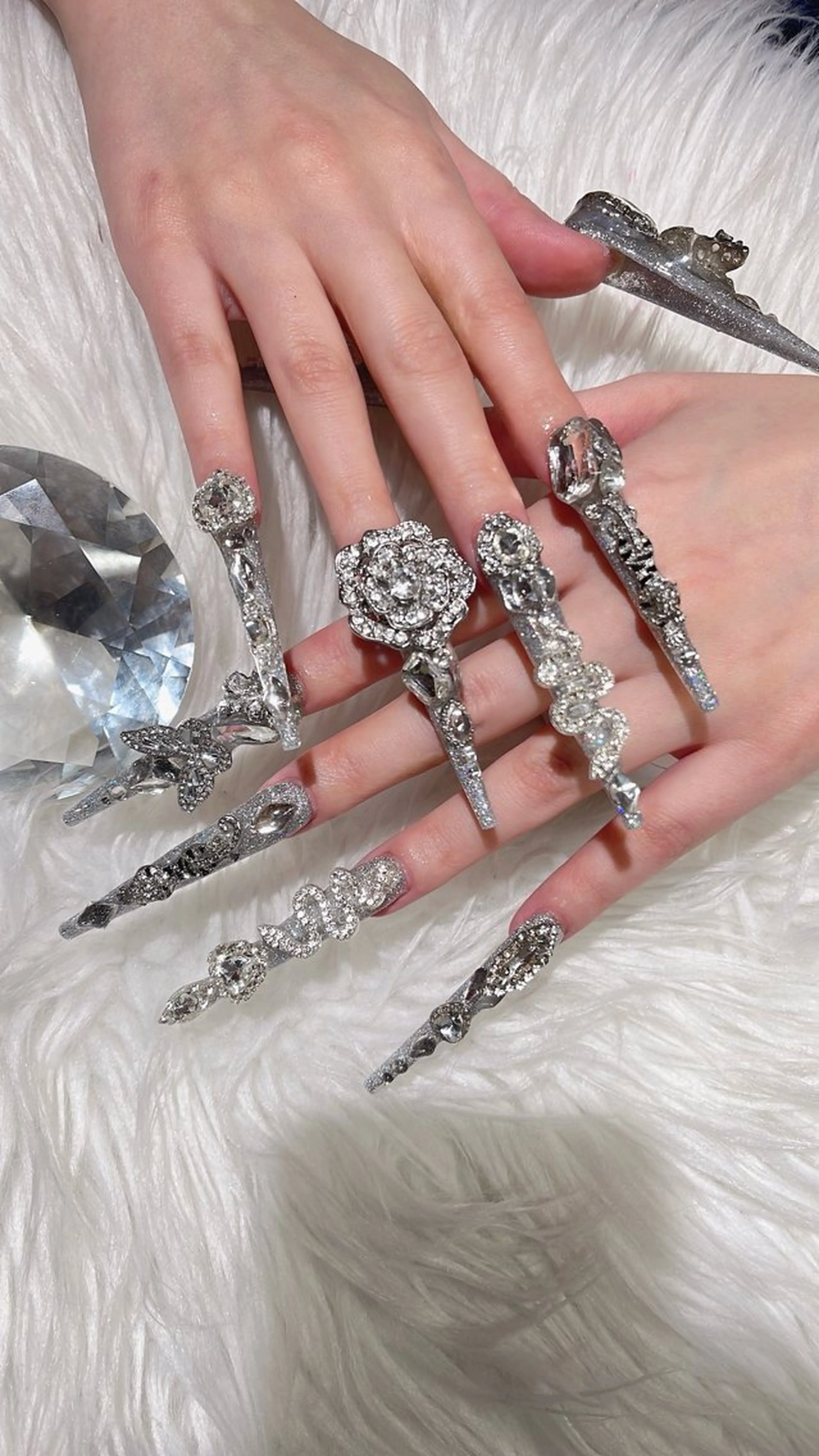 ☆新規☆【オフ有】最先端スカルプ＊持込150分アートコース(パーツ別途料金)★指名料込の写真