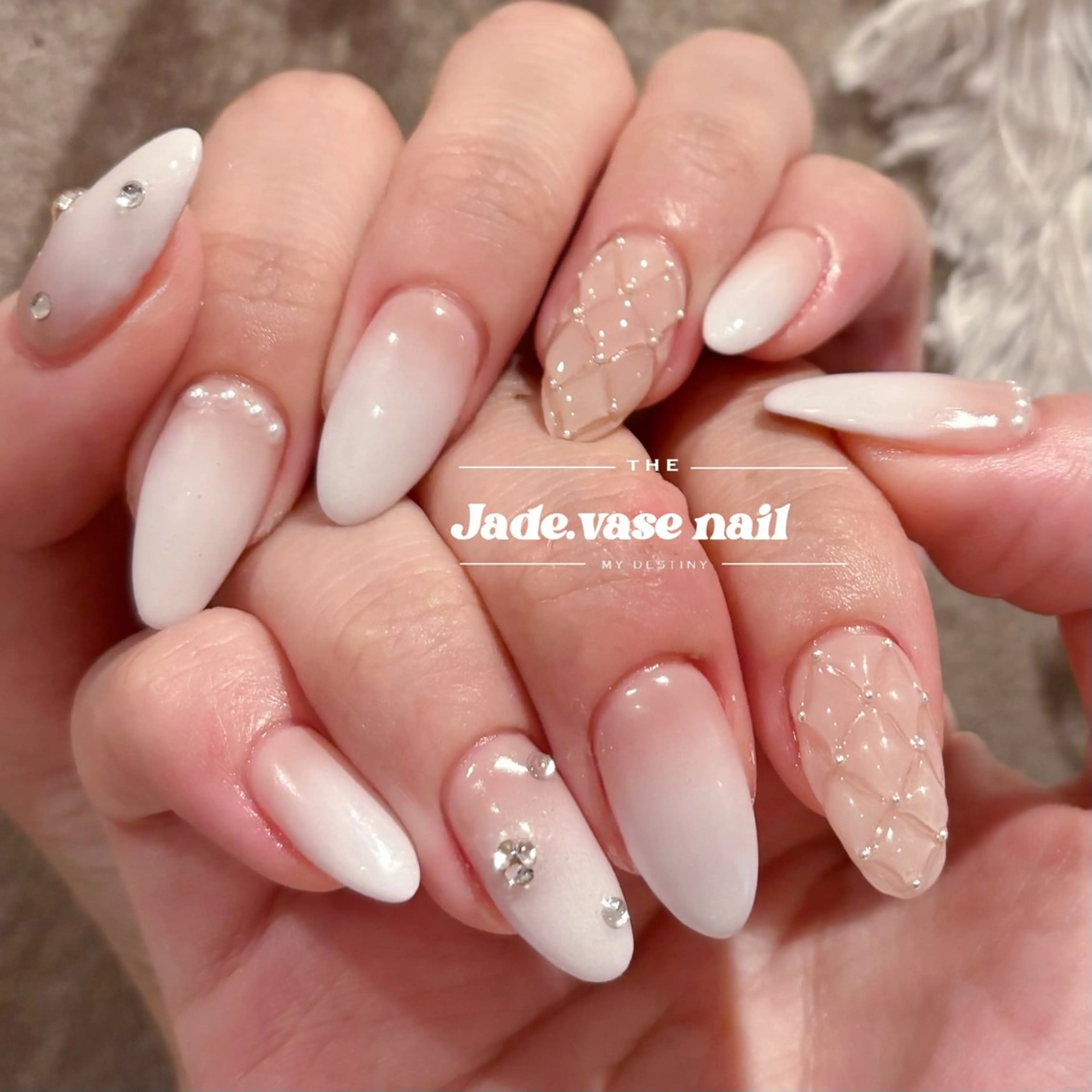 ネイル ハンドネイル ハンドケア ✰Jade.vase 银座のネイルデザイン