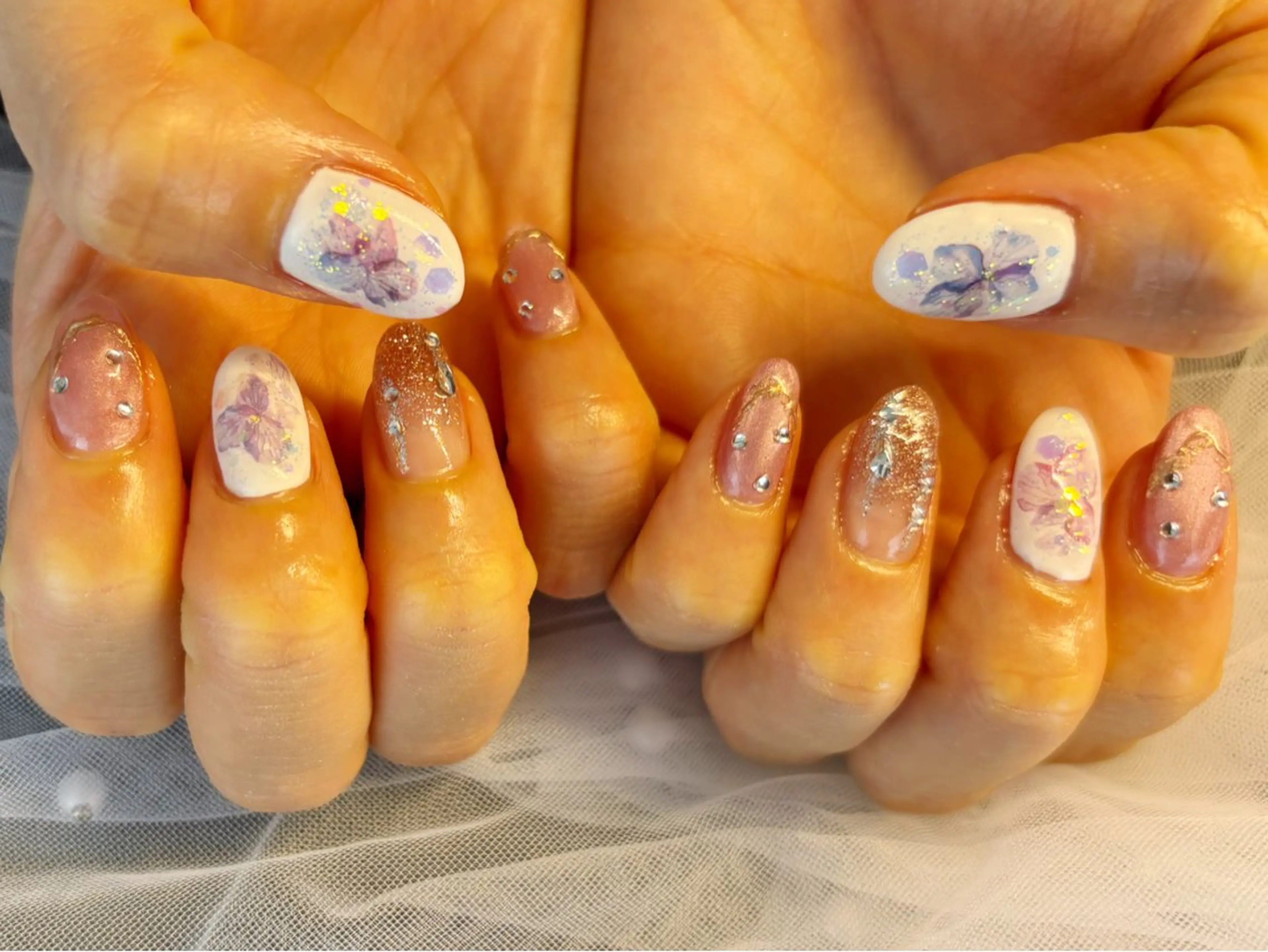 ミディアム ハンドネイル kido chieのネイルデザイン