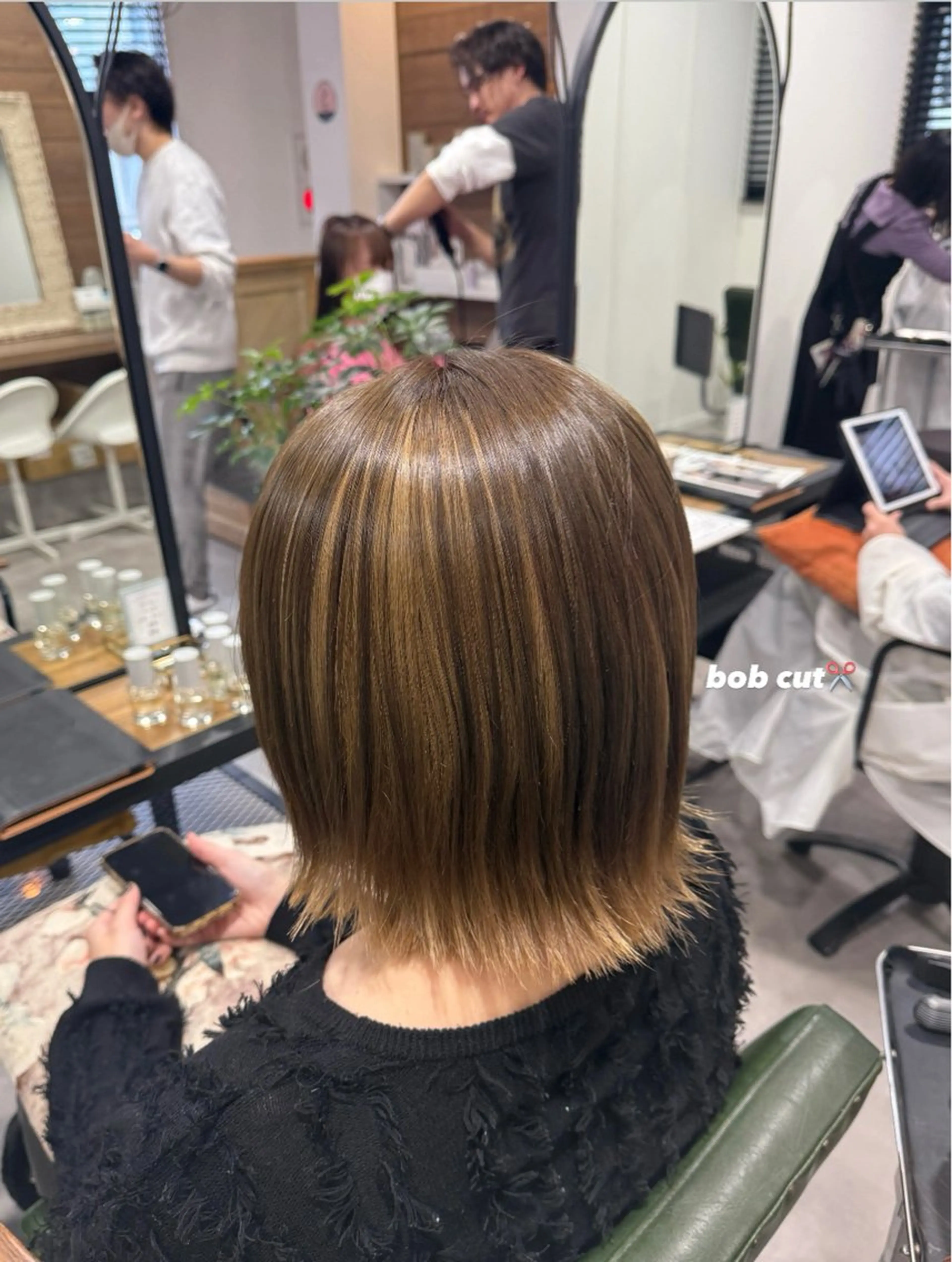 ショート カット オリーブ🫒レイヤー /平尾/りの‎🤍のヘアスタイル