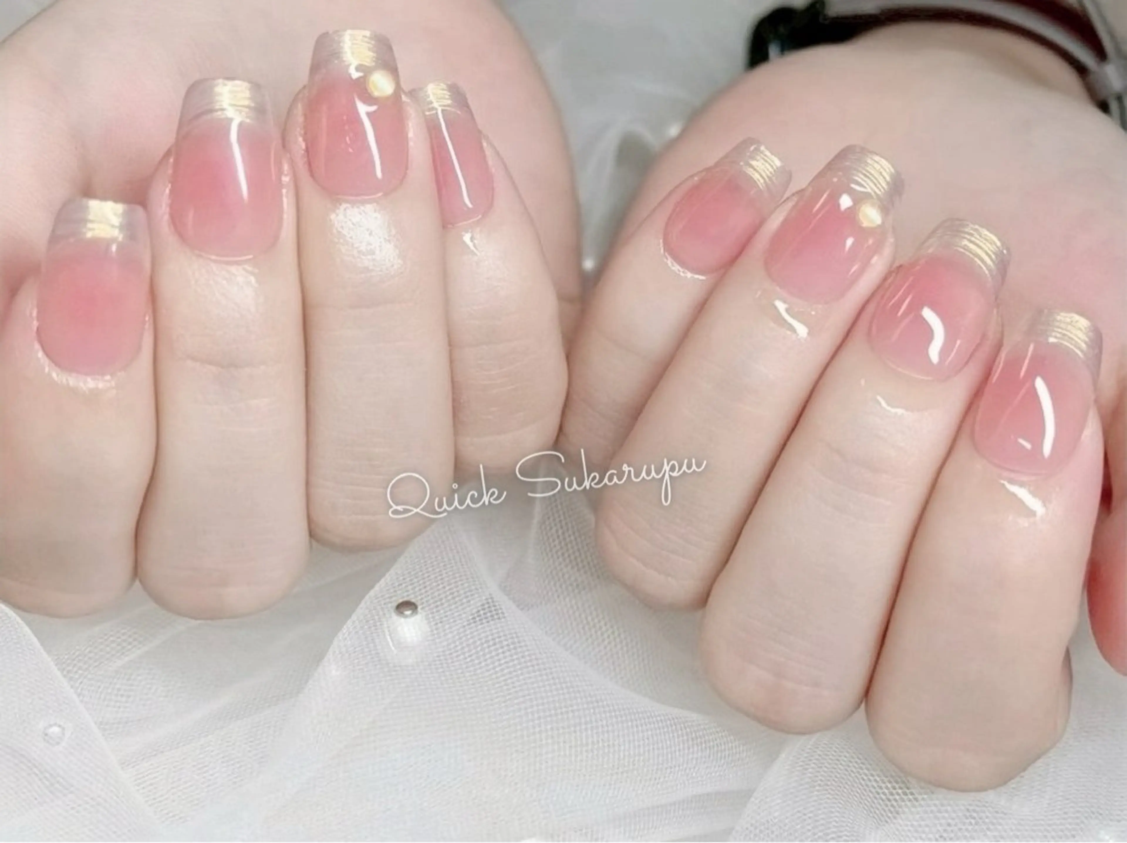 ショート Quick Sukarupuのネイルデザイン