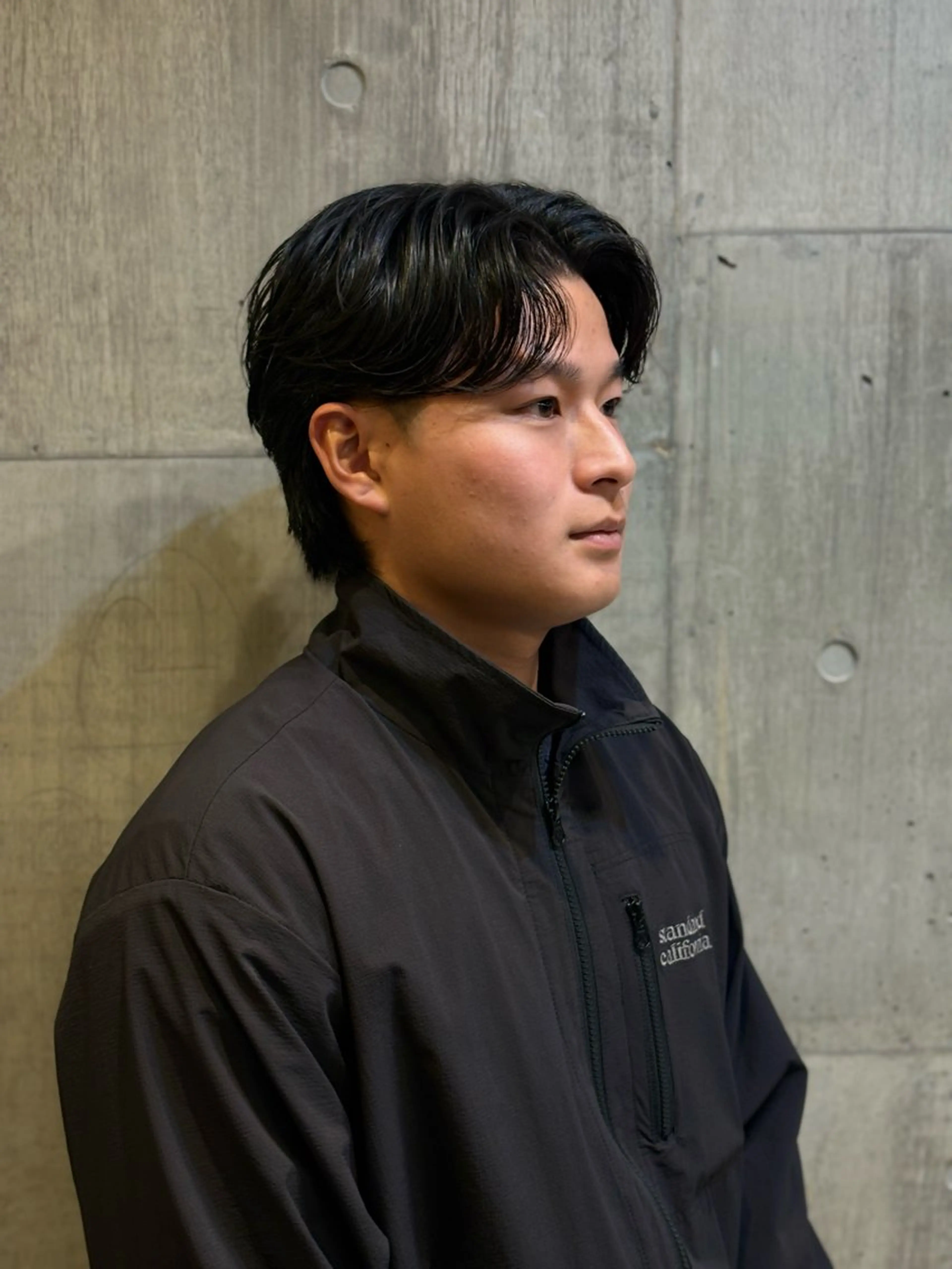 パーマ メンズ メンズパーマ ニュアンスパーマ ワタナベ ソウタのヘアスタイル