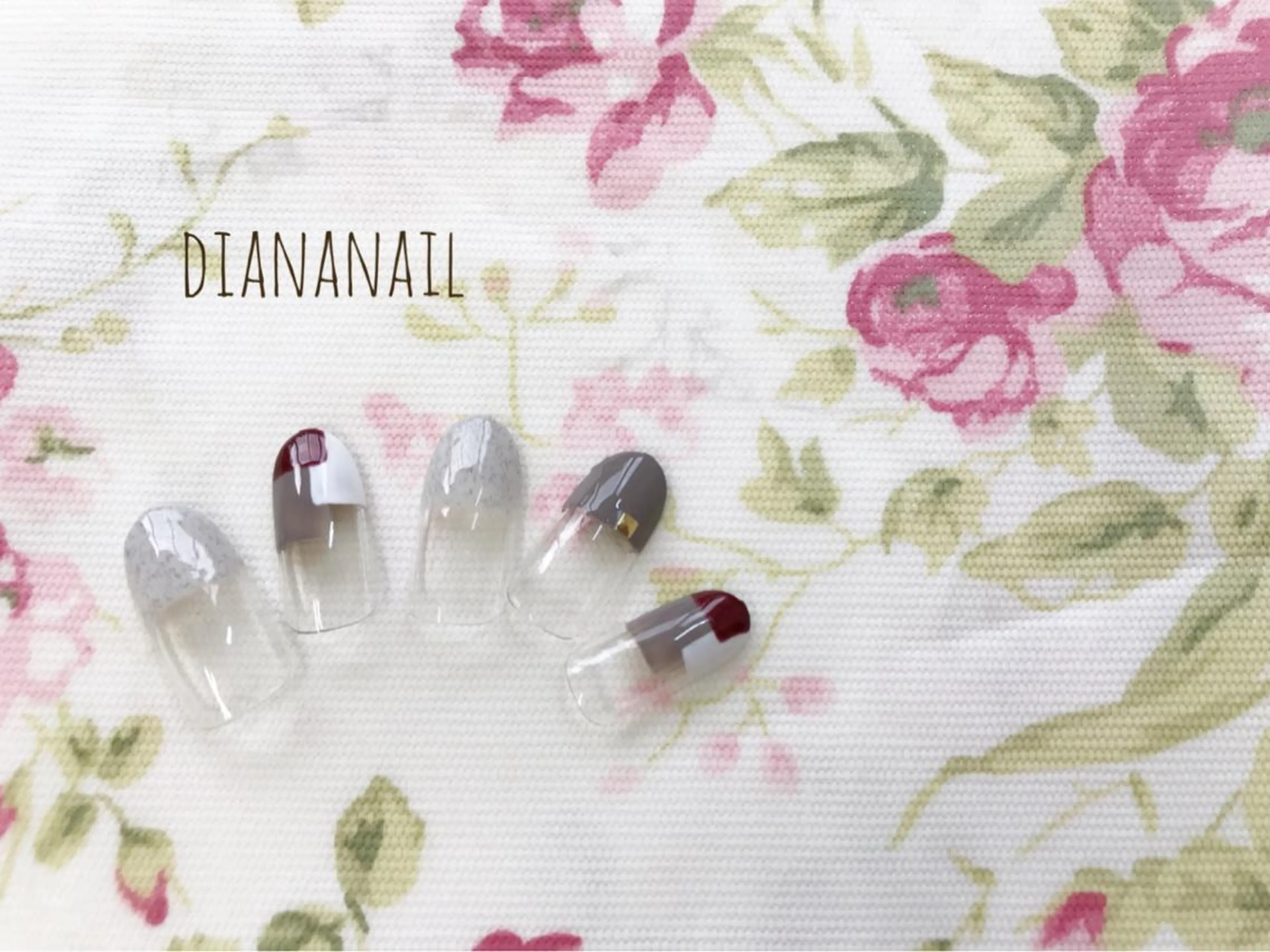 ネイル アートネイル クリアネイル みな とのネイルデザイン