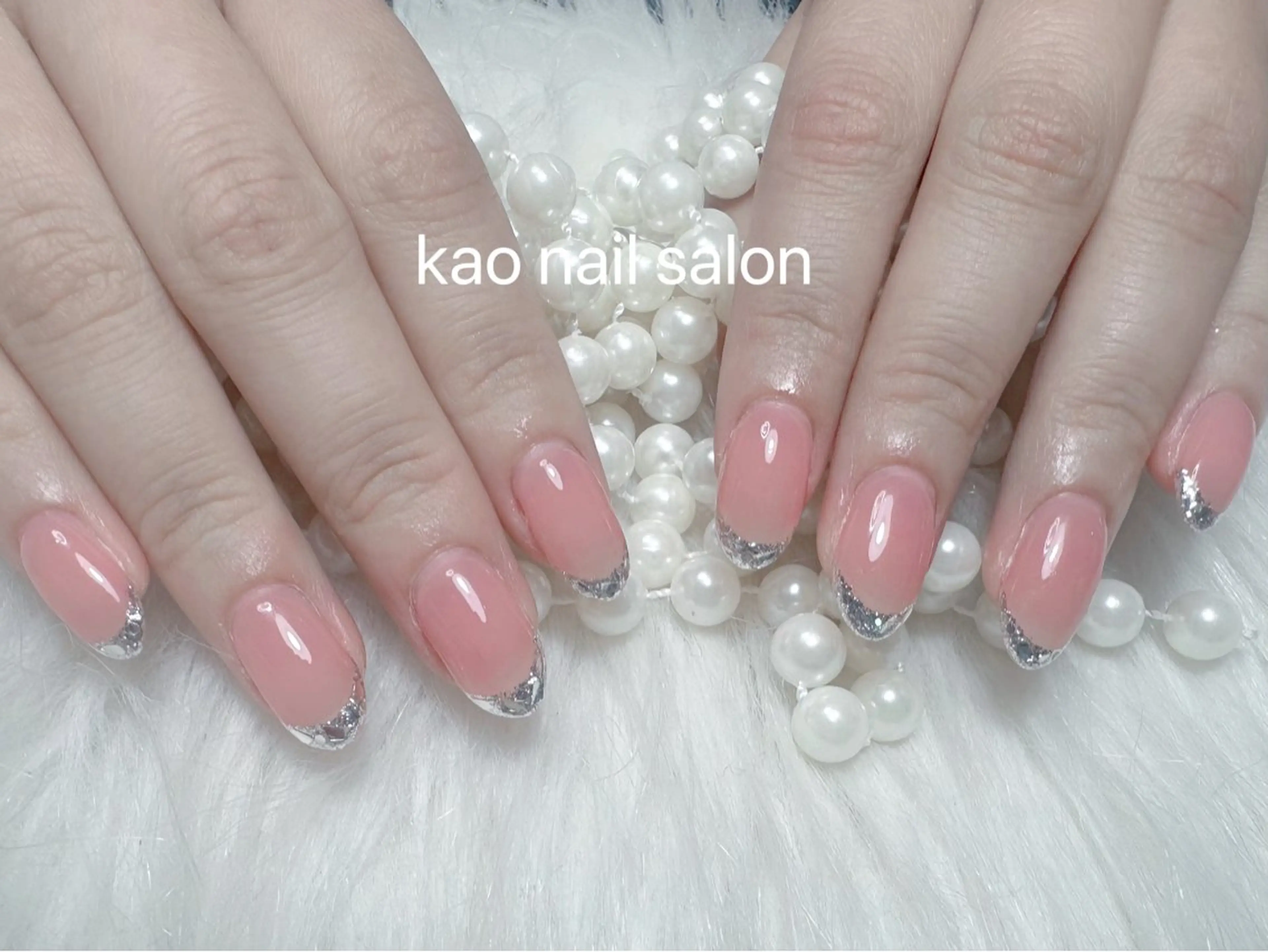 ネイル ハンドネイル kao nail マグネット/長さだしのネイルデザイン